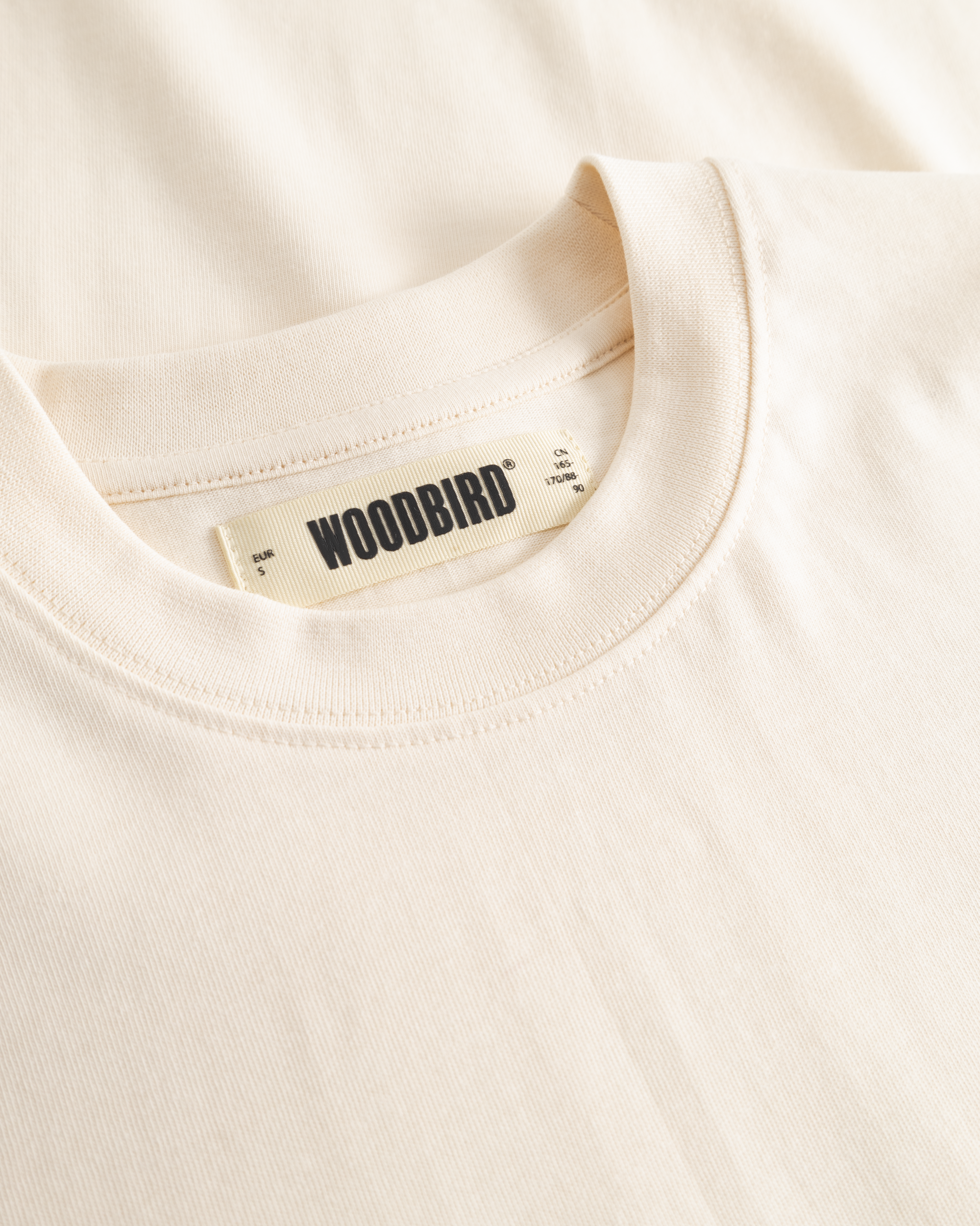 Woodbird Female WBJuno Nine Tee T-Shirts Off White