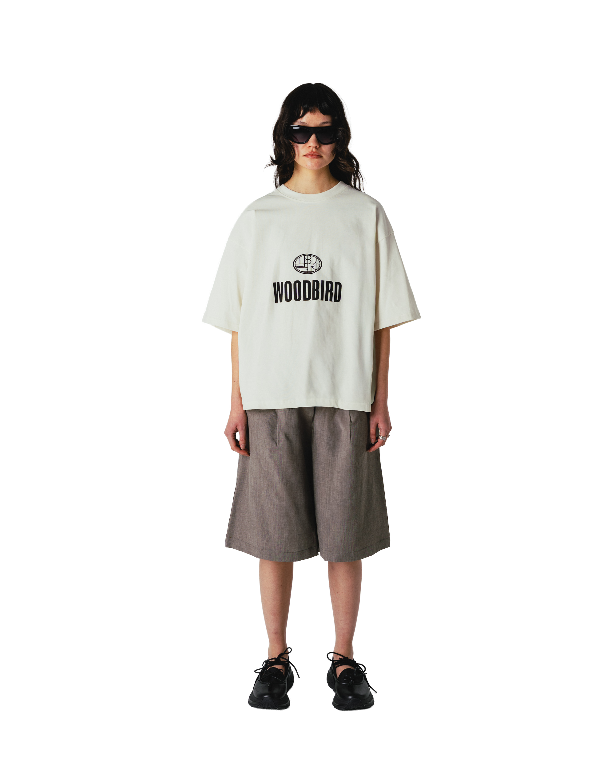 Woodbird Female WBJuno Nine Tee T-Shirts Off White