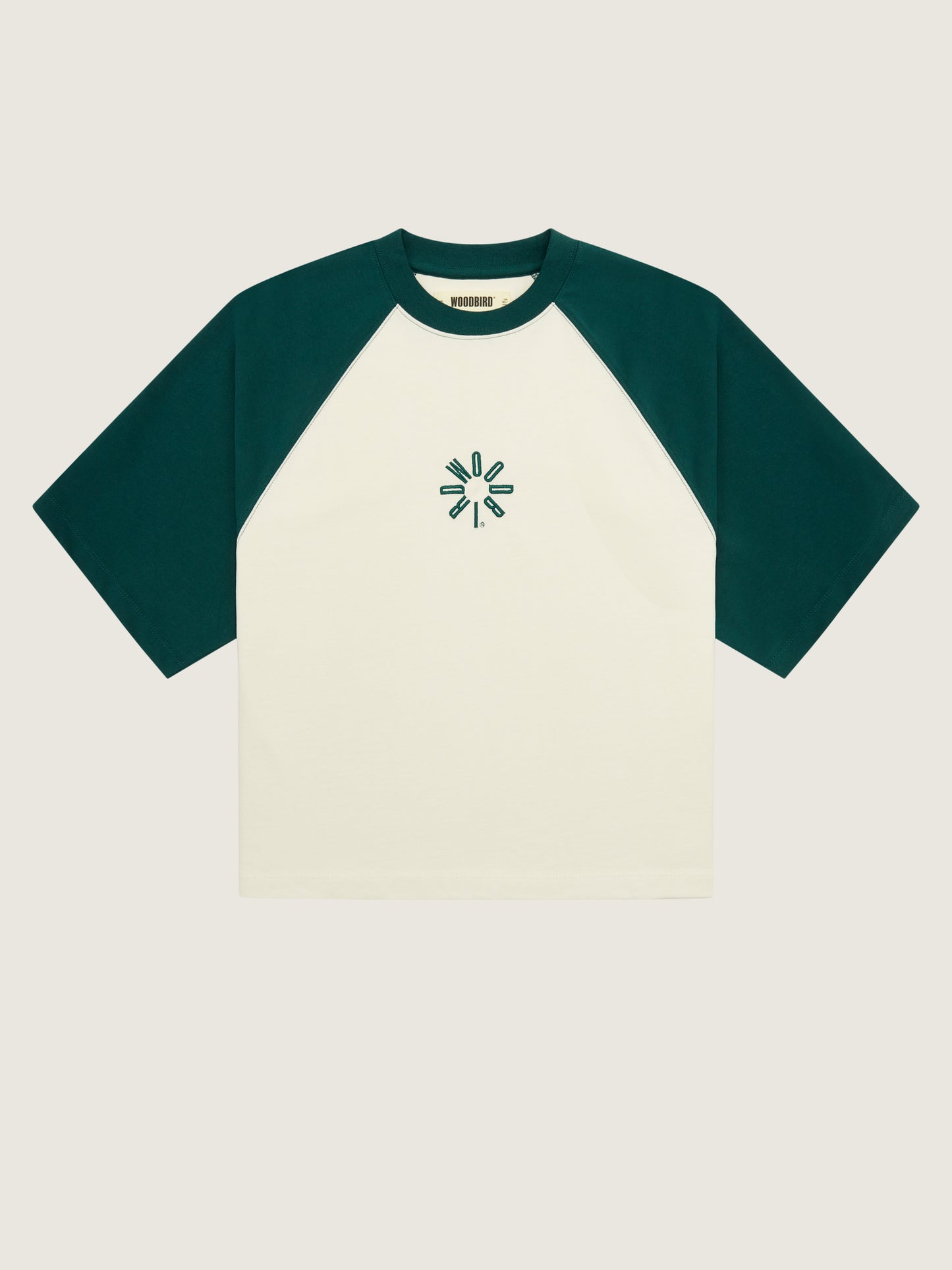 Woodbird Female WBJuno Sweat Tee T-Shirts Sports Green