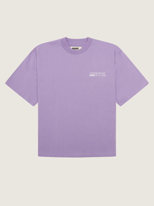 Woodbird Female WBJuno Tech Tee T-Shirts Purple