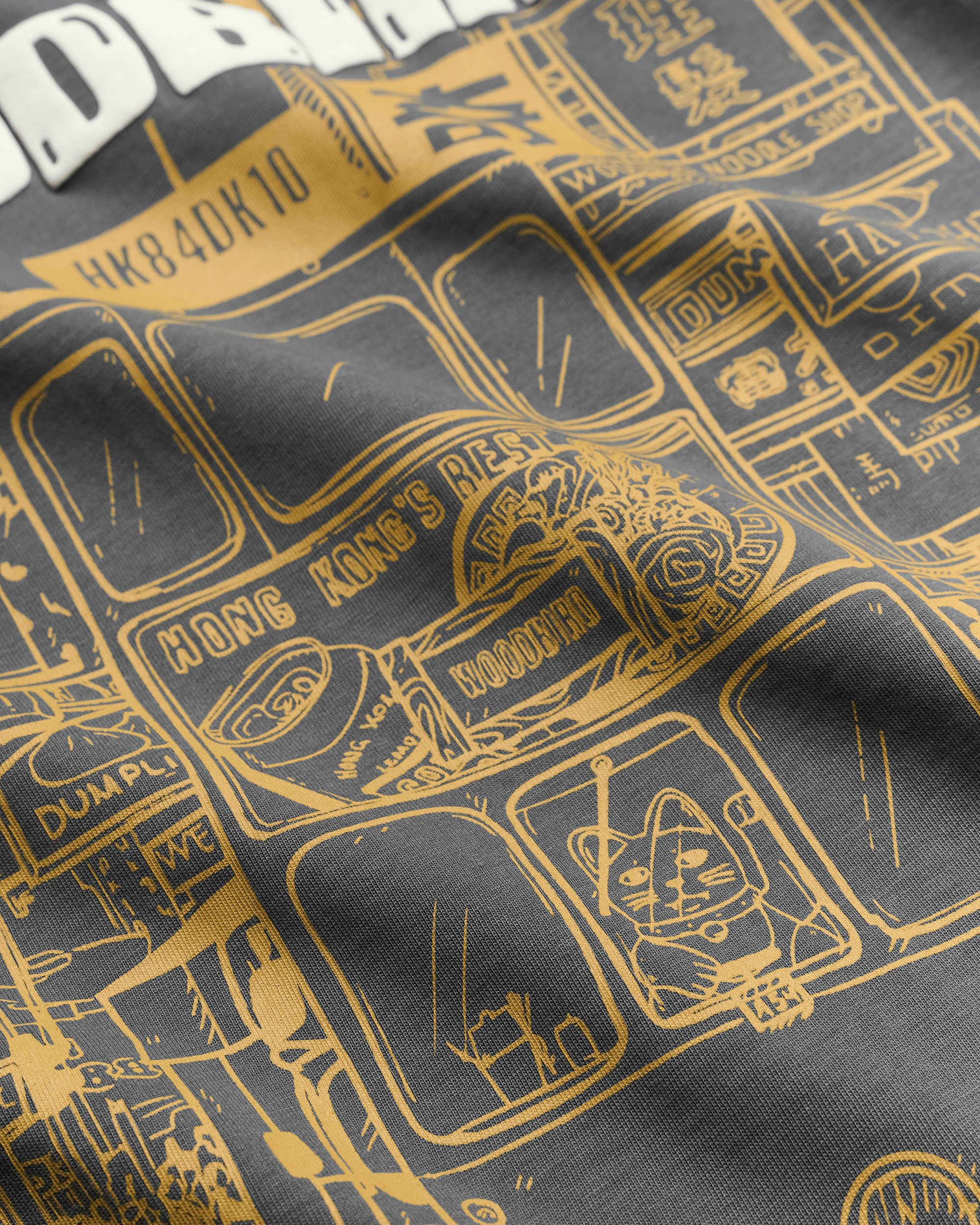 Woodbird Female WBJuno Tram Tee T-Shirts Slate Blue