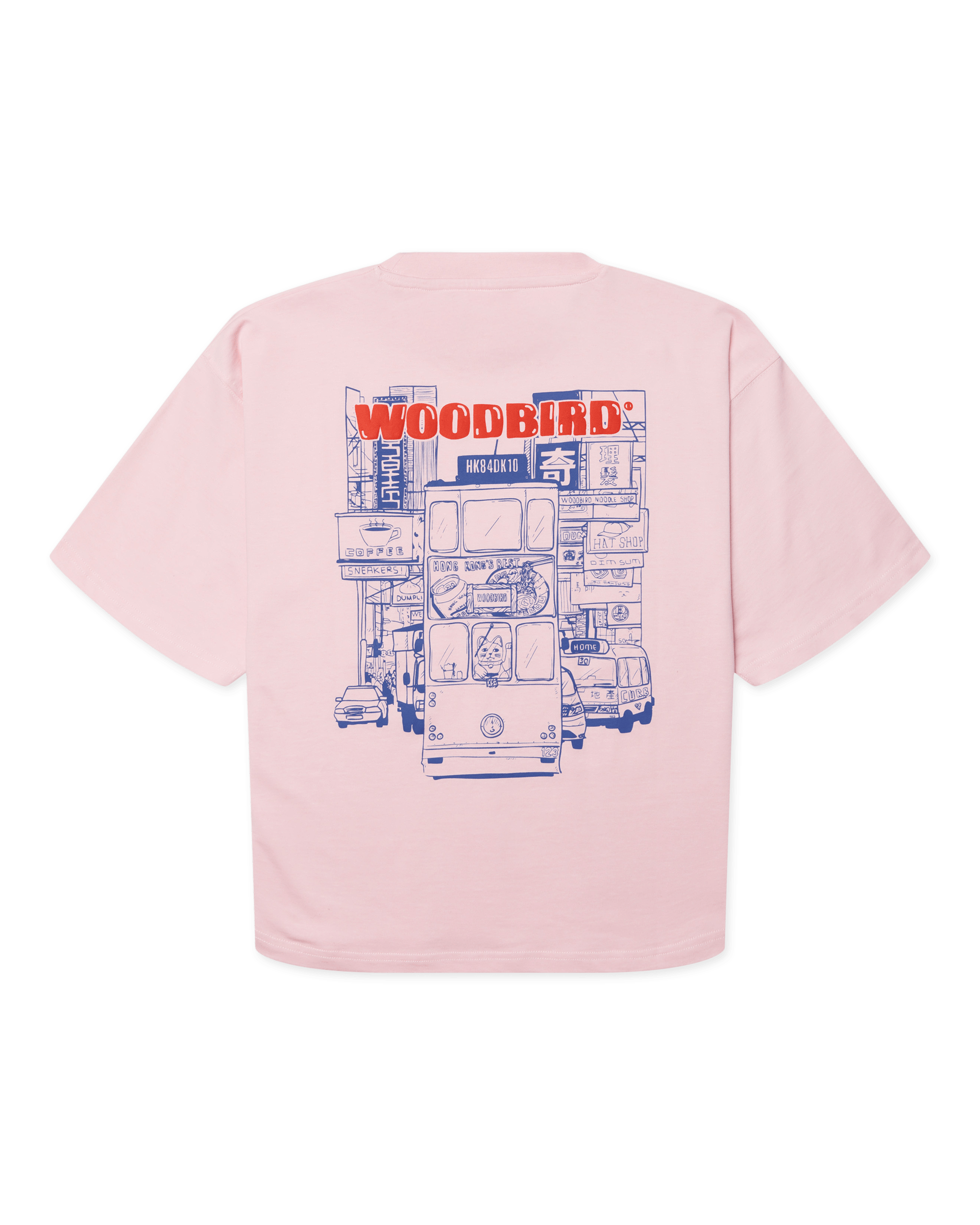 Woodbird Female WBJuno Tram Tee T-Shirts Violet