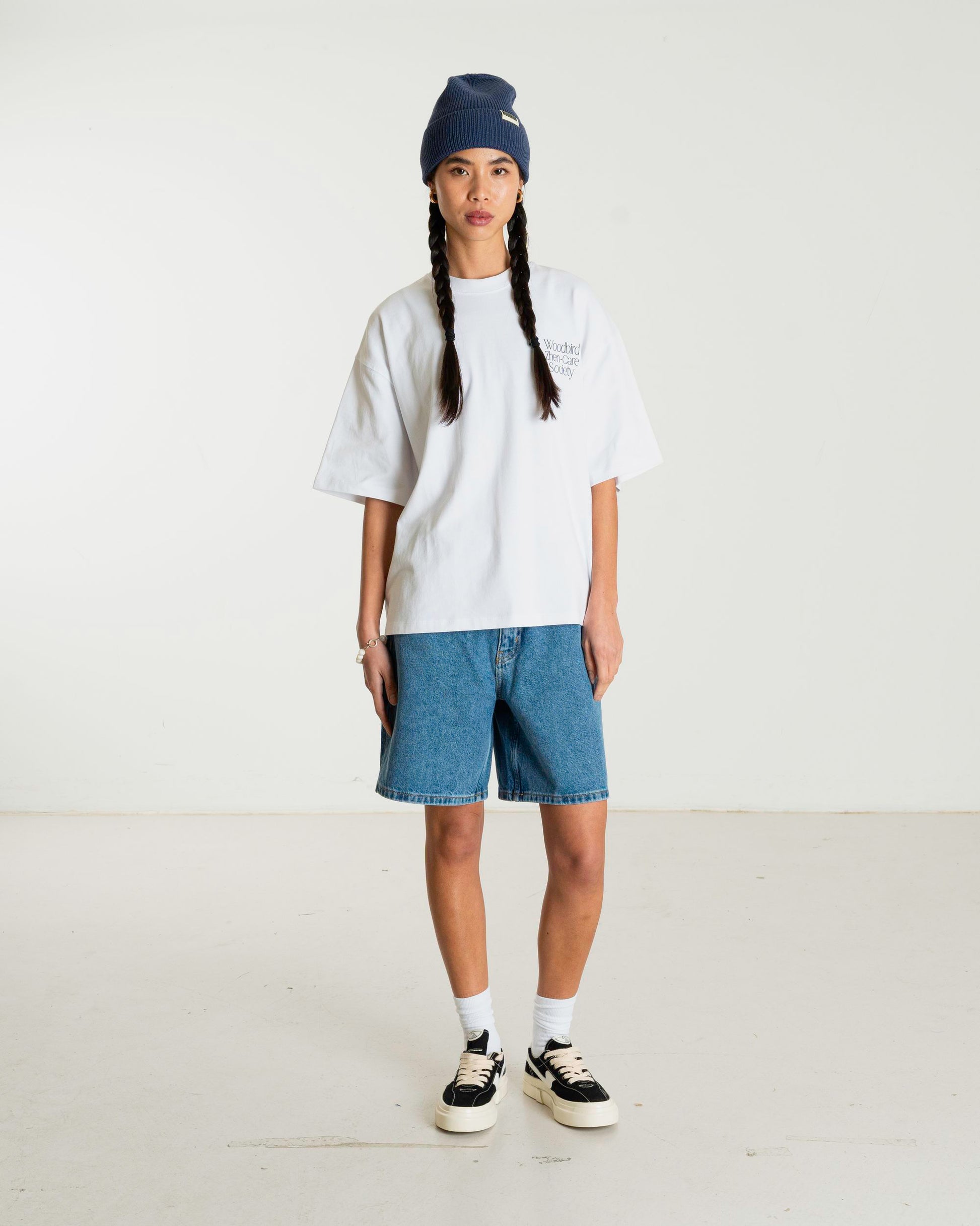 Woodbird Female WBJuno Zhen Tee T-Shirts White