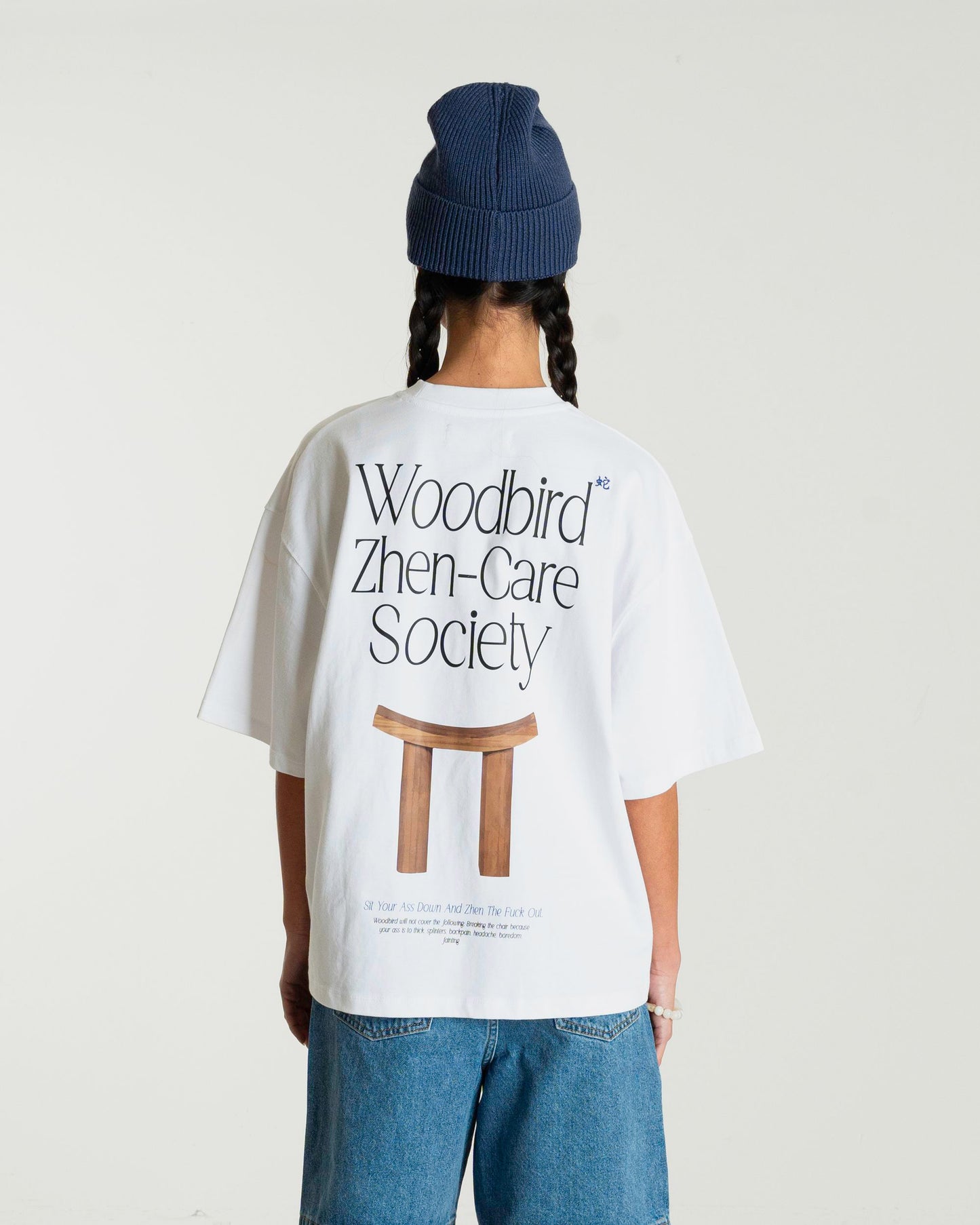 Woodbird Female WBJuno Zhen Tee T-Shirts White