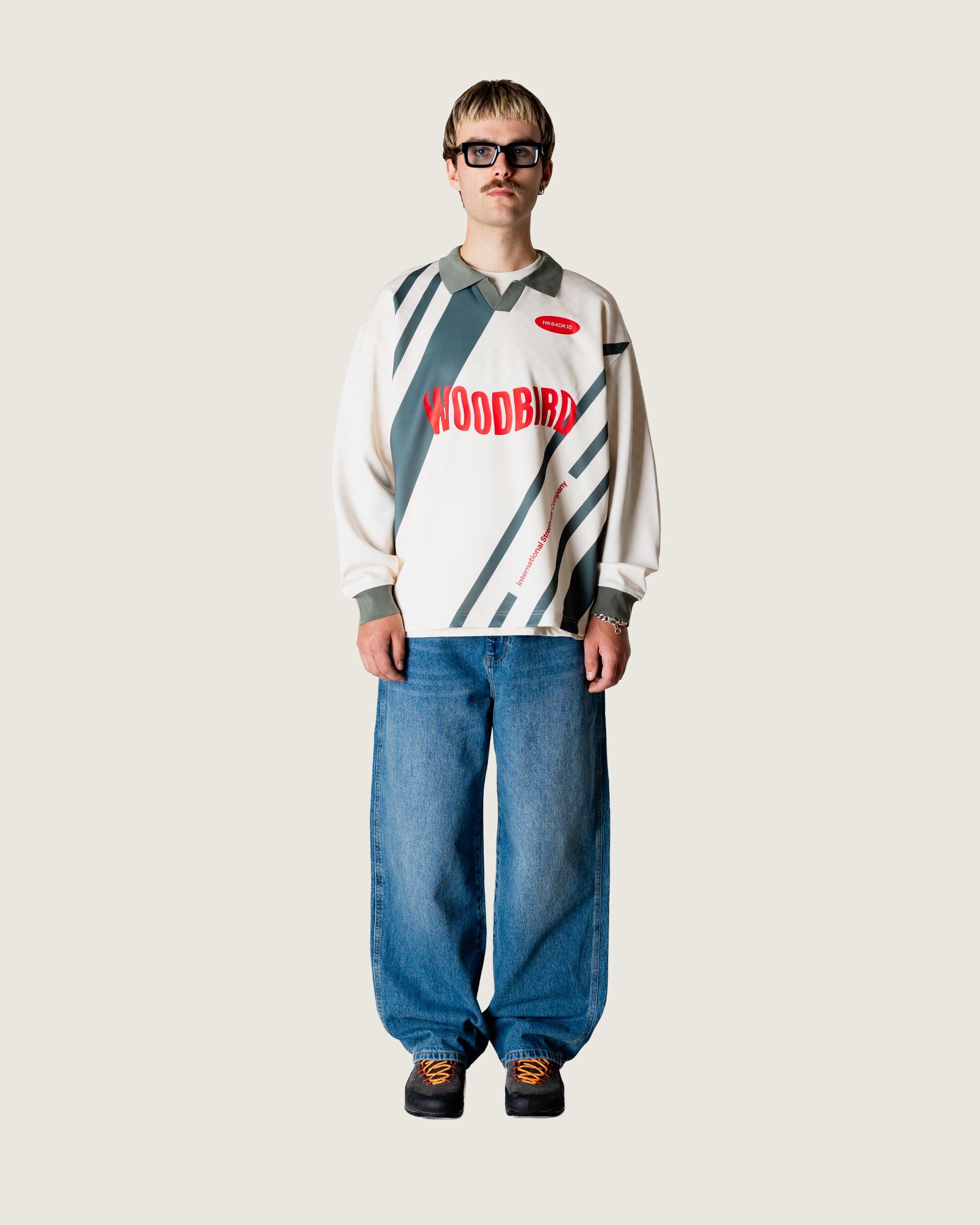 Woodbird WBKai L/S Sport Tee T-Shirts Off White