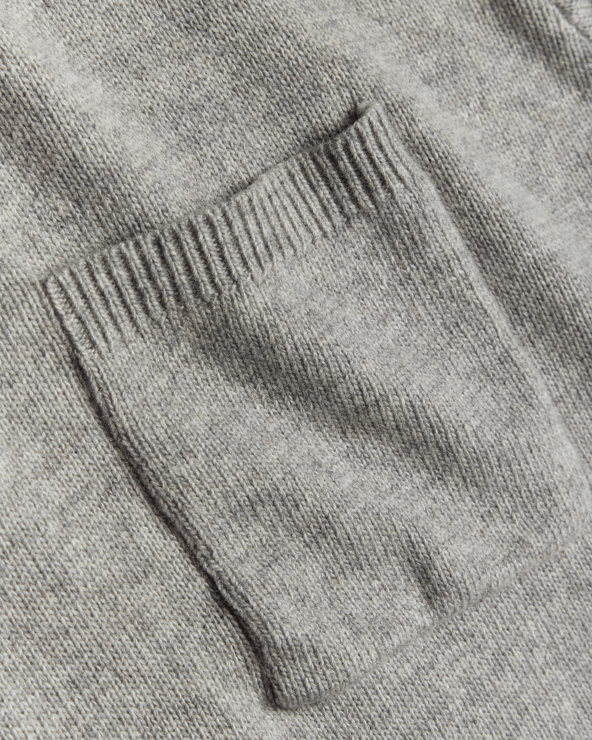 Woodbird WBKang 1/2 Zip Polo Knits Grey