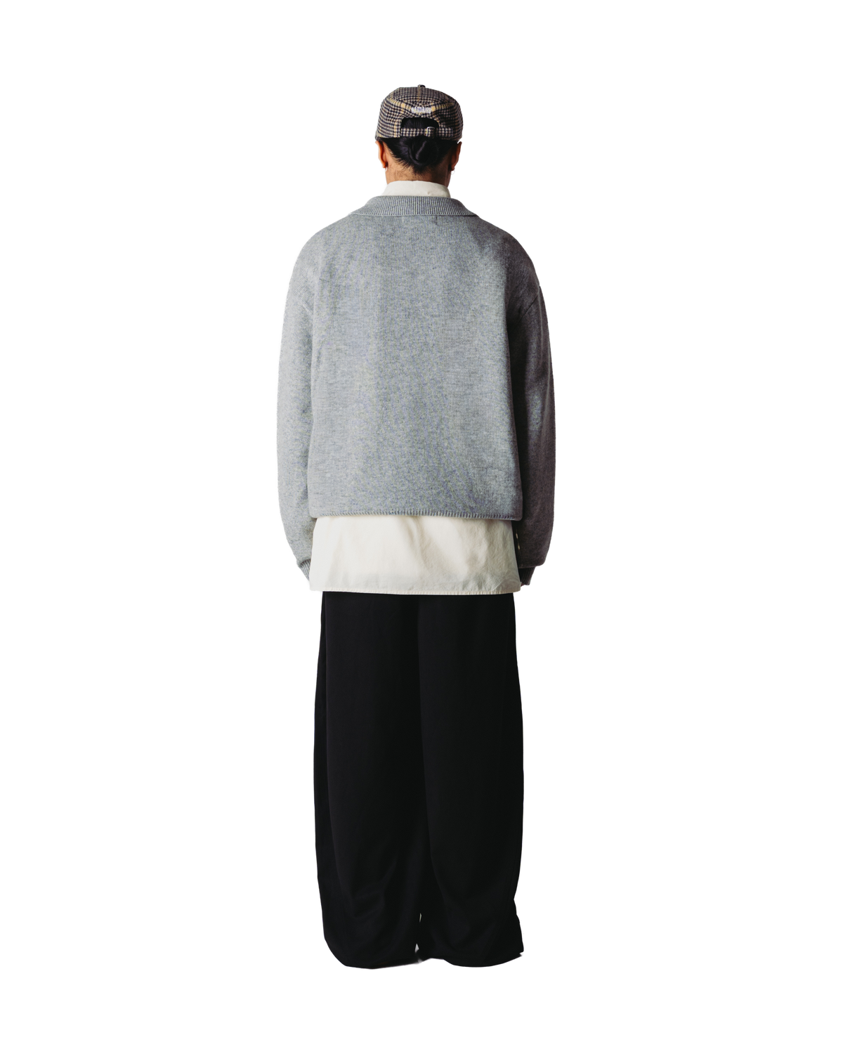 Woodbird WBKang 1/2 Zip Polo Knits Grey