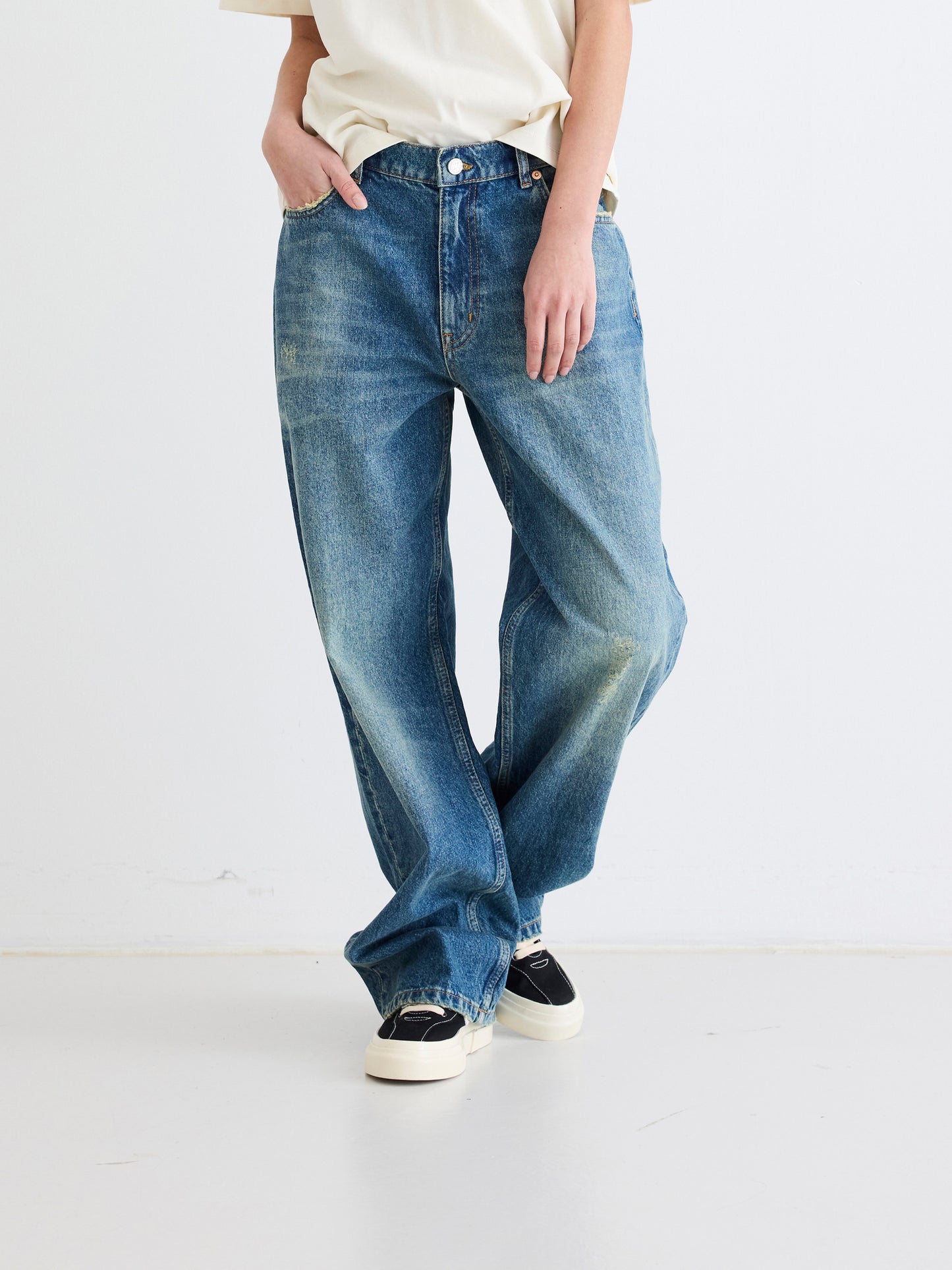 Woodbird Female WBKathy Wei Jeans Jeans Washed Blue