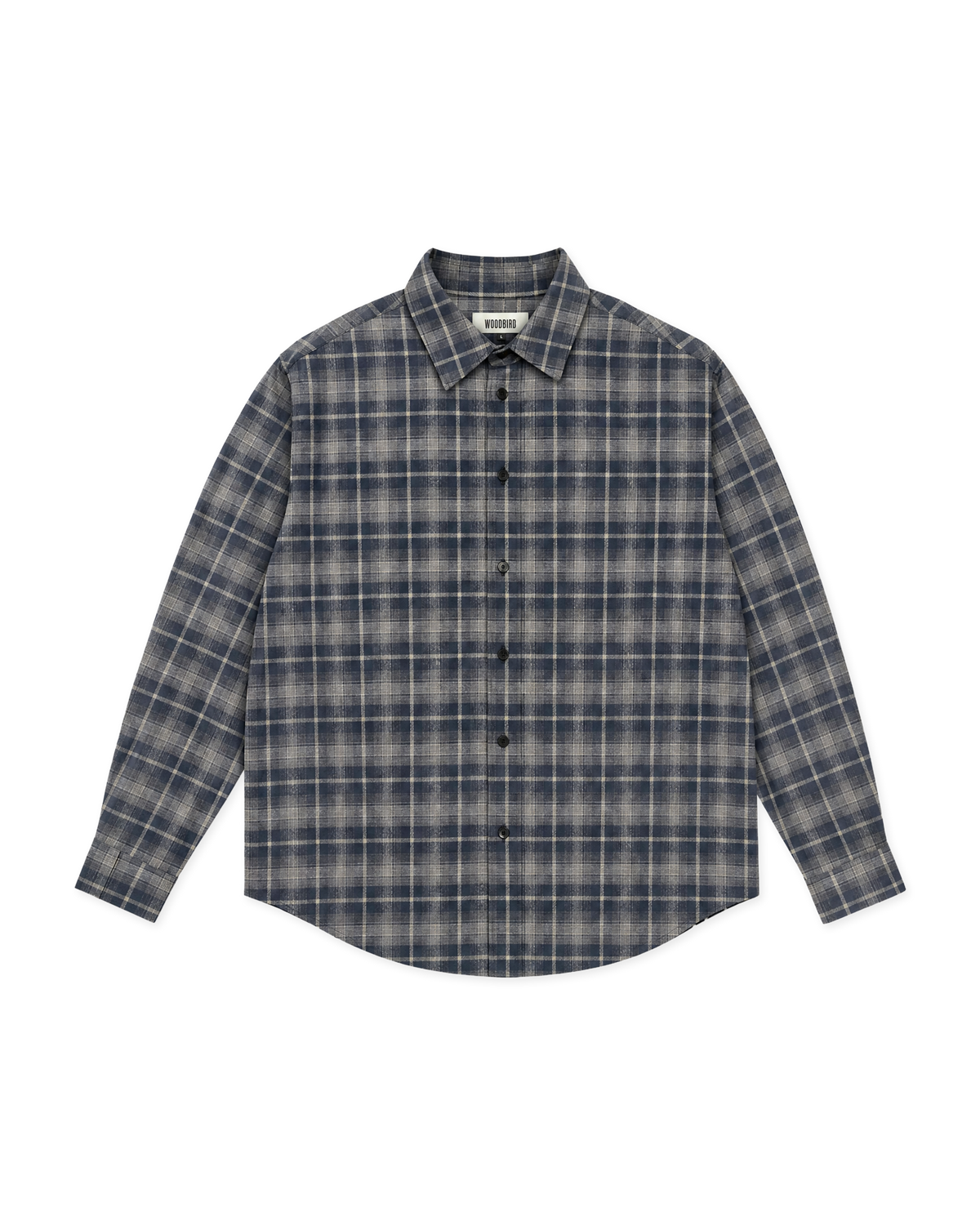 Woodbird Female WBKiki Check Shirt Shirts Mid Blue