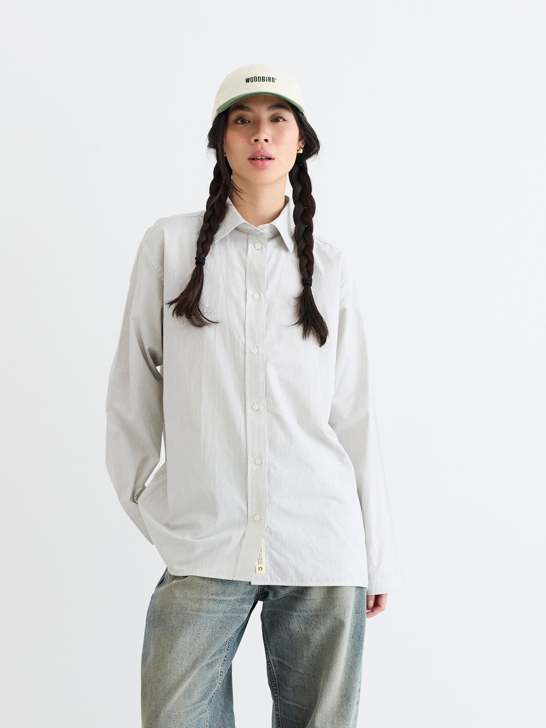 Woodbird Female WBKim Italics Shirt Shirts Off White