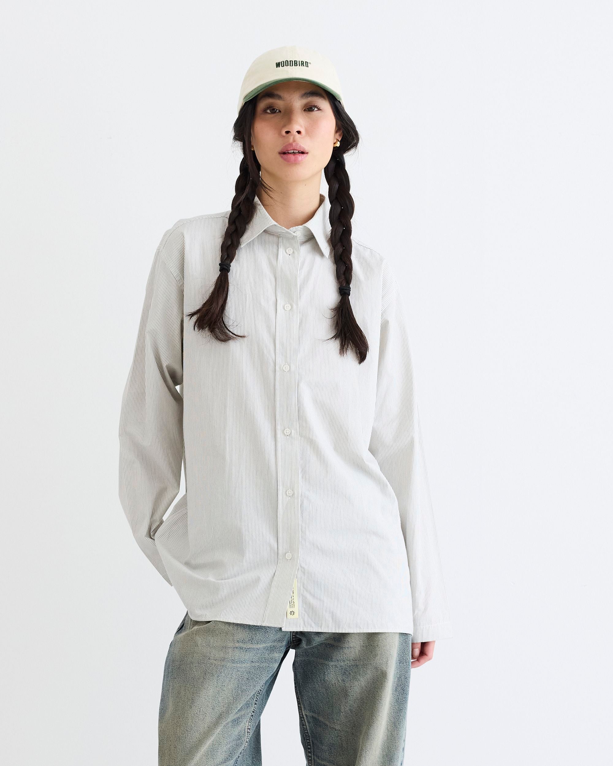 Woodbird Female WBKim Italics Shirt Shirts Off White