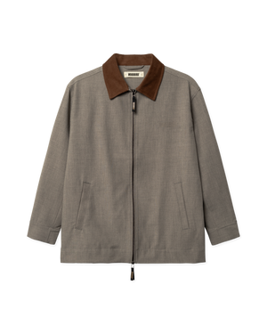 Woodbird Female WBKin Guan Work Jacket Jackets Sand Melange
