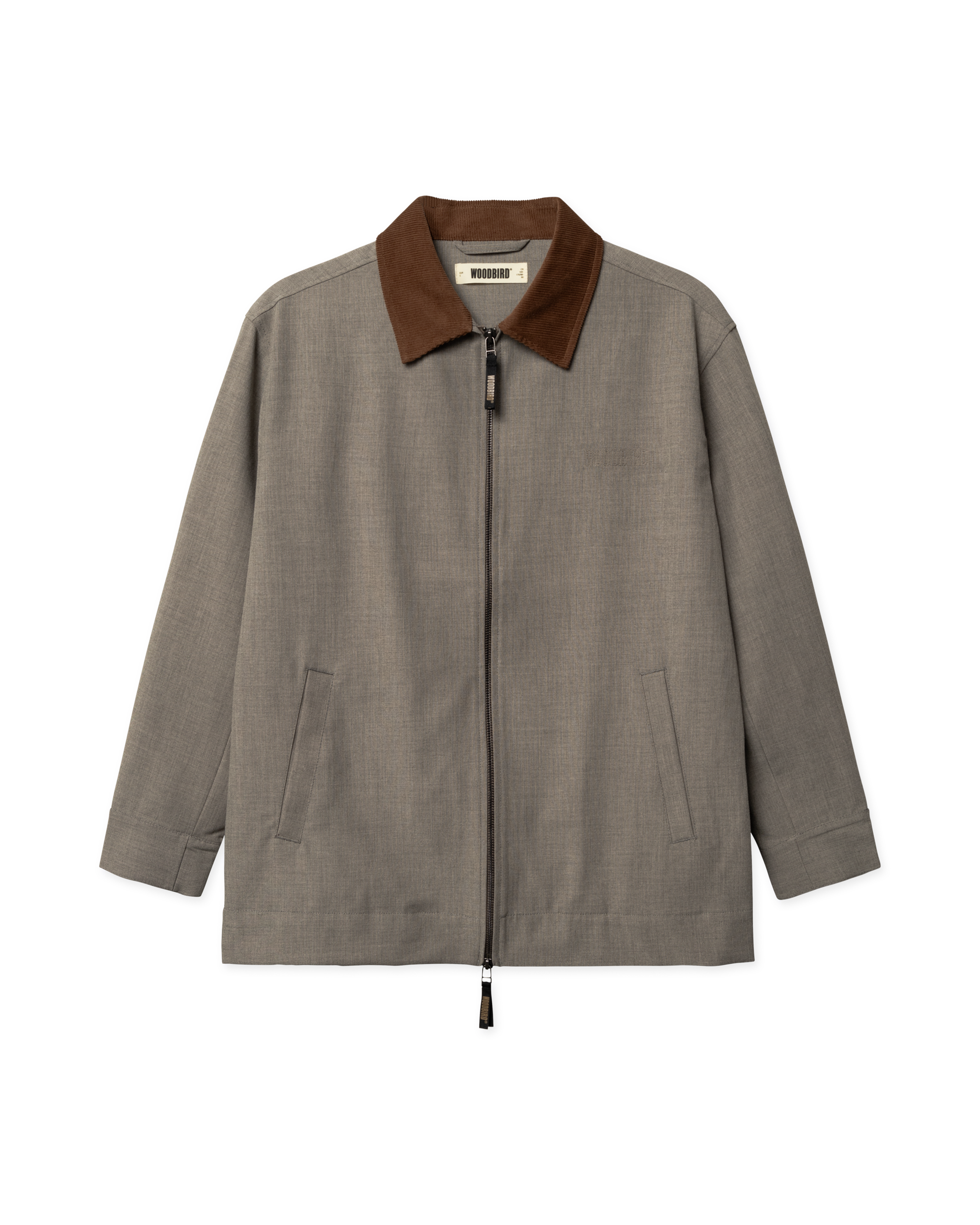 Woodbird Female WBKin Guan Work Jacket Jackets Sand Melange