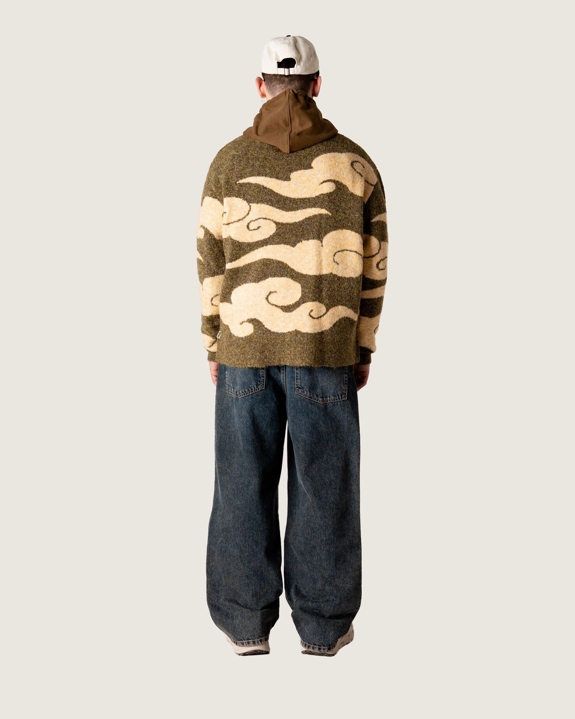 Woodbird WBKoon Cloud Cardigan Knits Dark Green