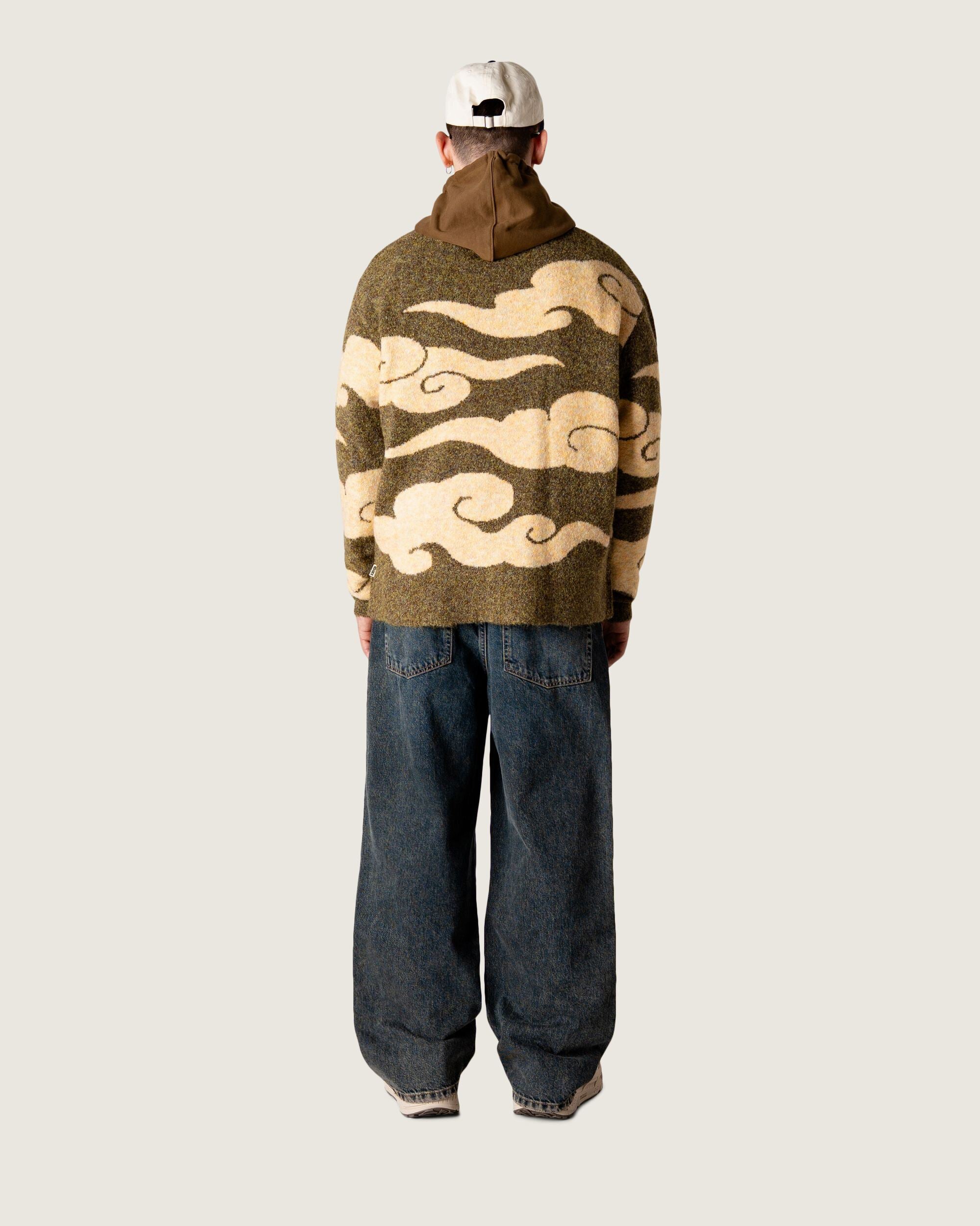 Woodbird WBKoon Cloud Cardigan Knits Dark Green