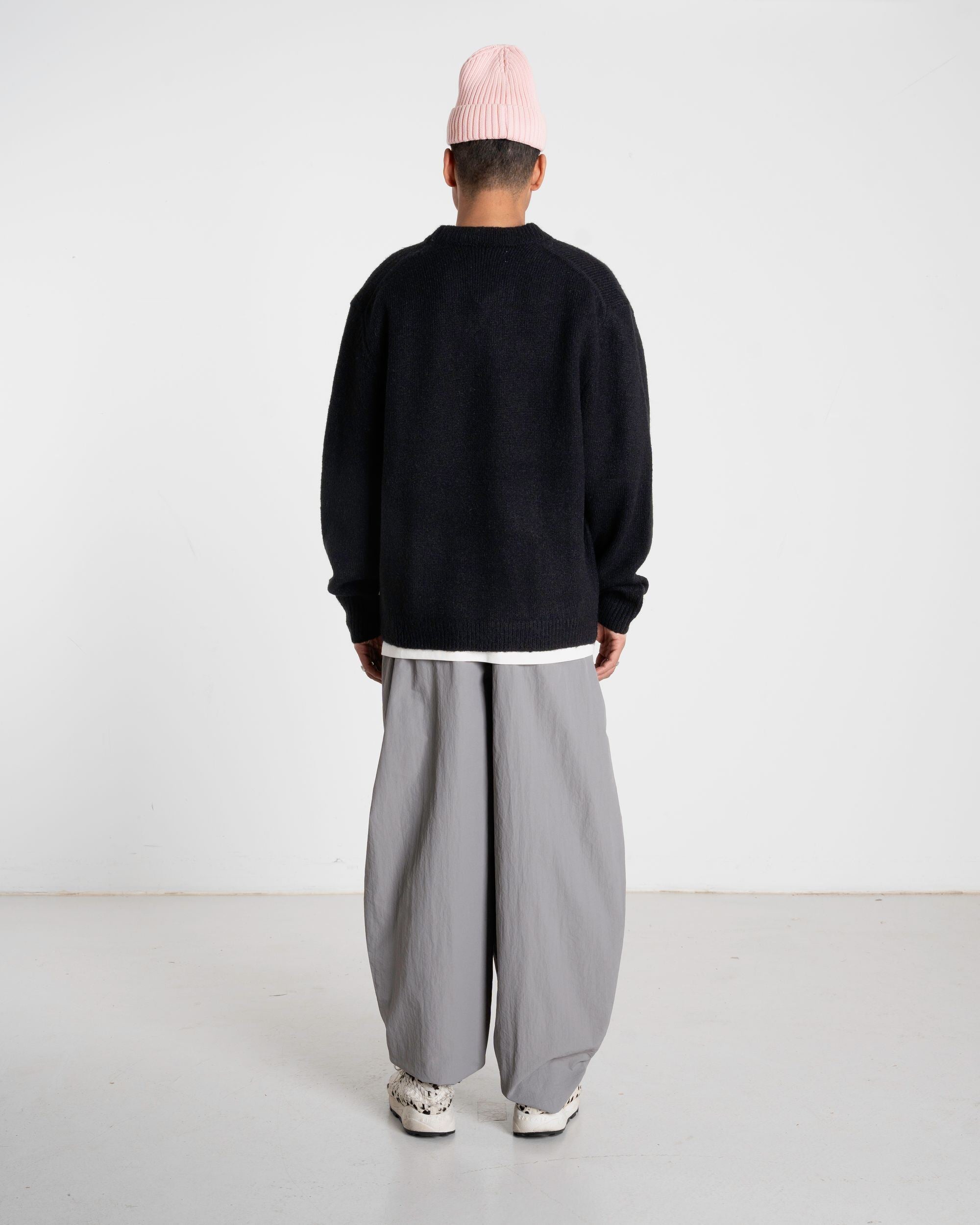Woodbird WBKoon Zip Whole Cardigan Knits Black