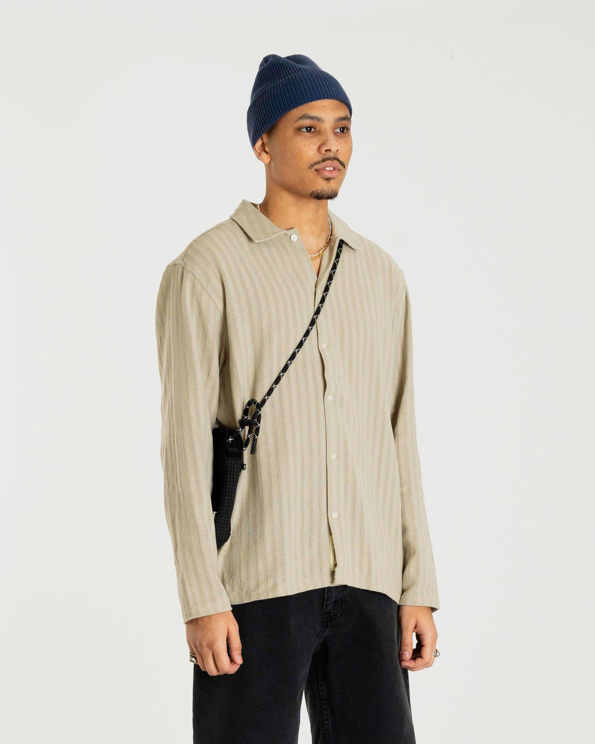 Woodbird WBKrents Chuke Shirt Shirts Light Sand