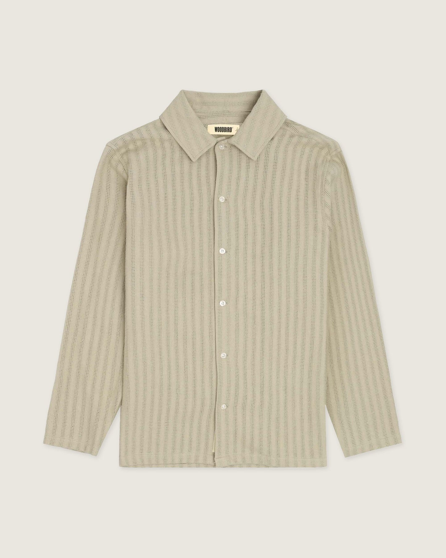 Woodbird WBKrents Chuke Shirt Shirts Light Sand