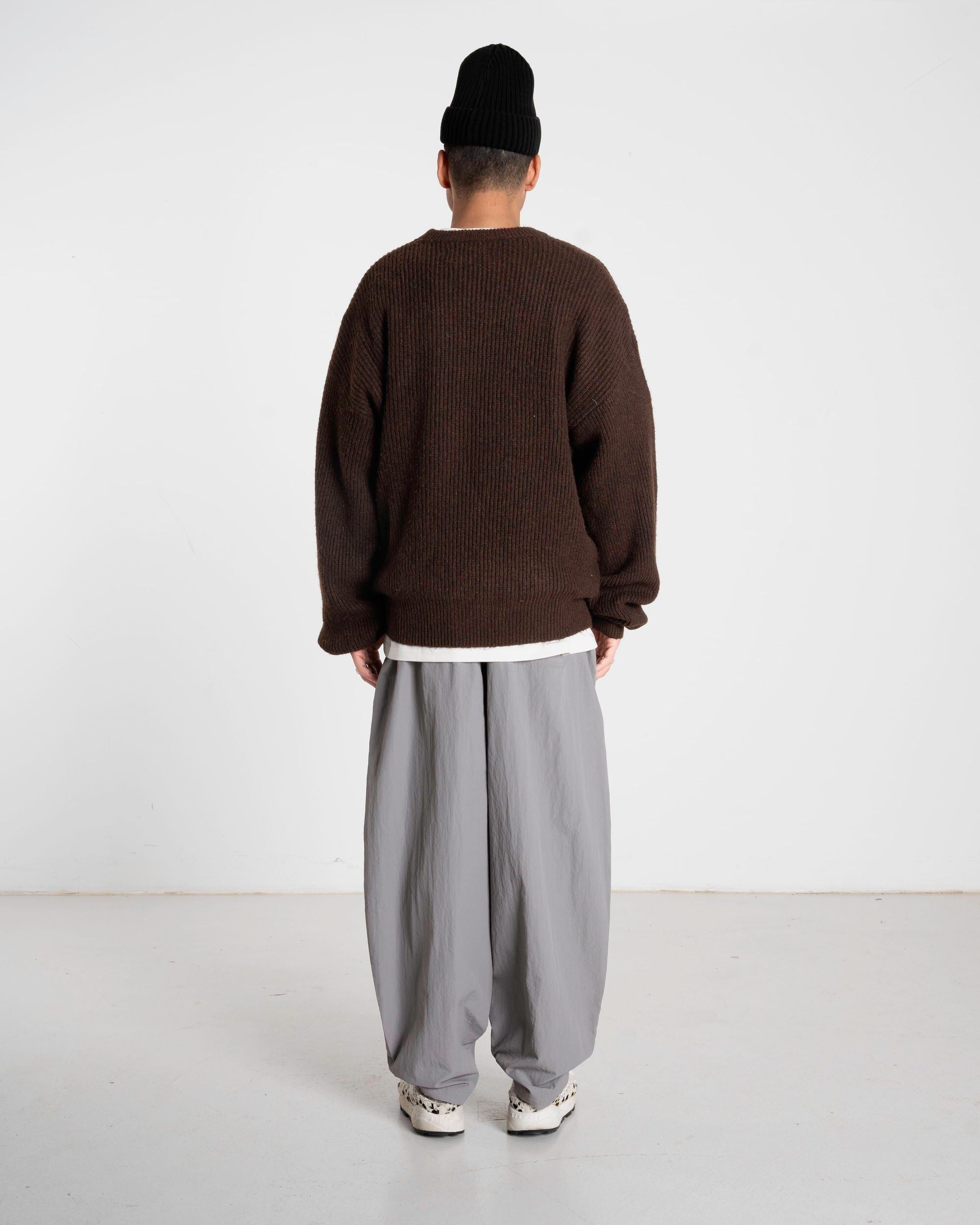 Woodbird WBKurt Fuzzy Knit Knits Brown