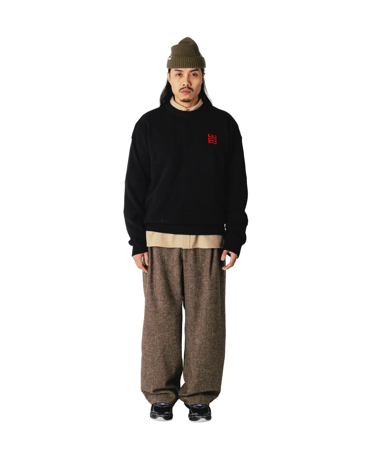 Woodbird WBKurt Kiosk Crew Knits Black