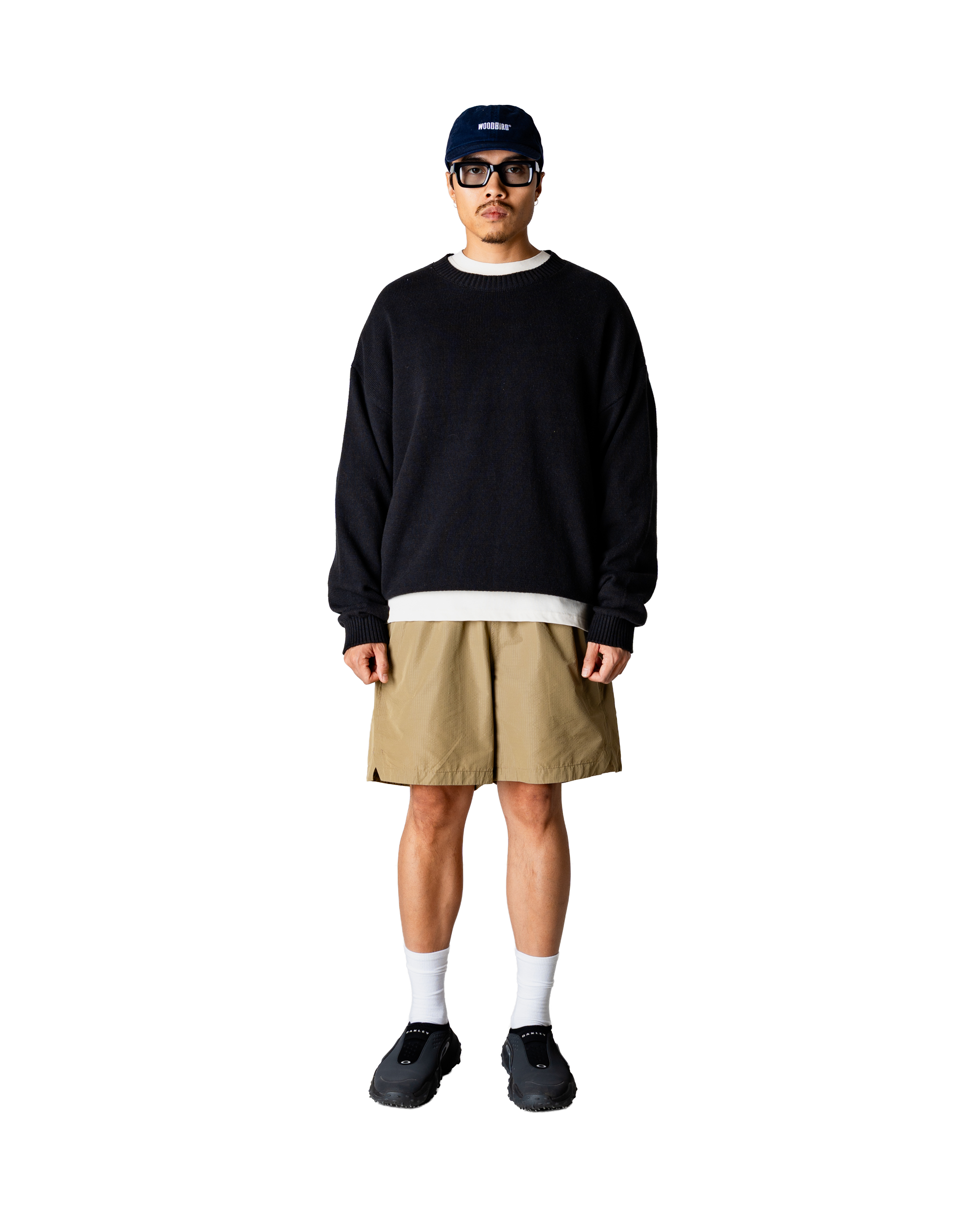 Woodbird WBKurt Lion Crew Knits Black