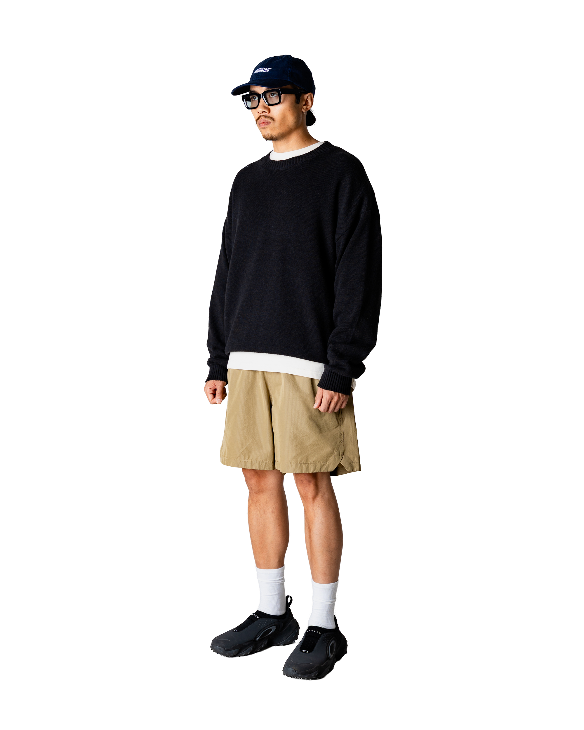 Woodbird WBKurt Lion Crew Knits Black