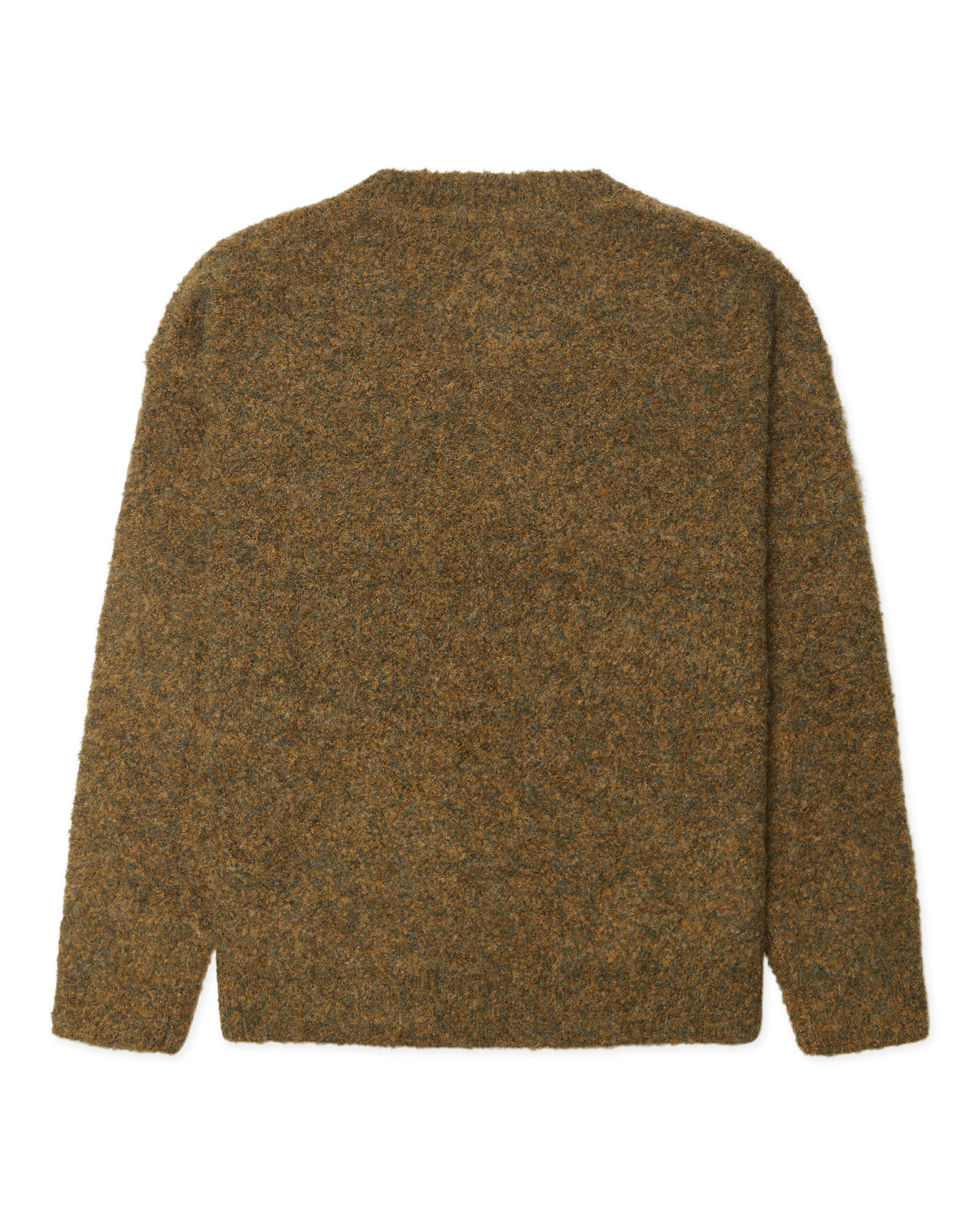 Woodbird WBKurt Loop Crew Knits Dark Olive