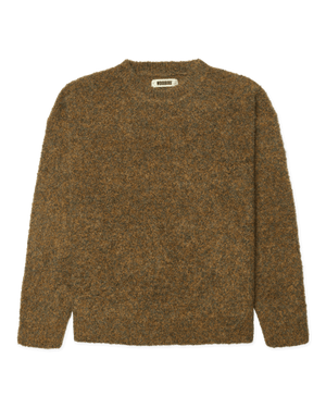 Woodbird WBKurt Loop Crew Knits Dark Olive