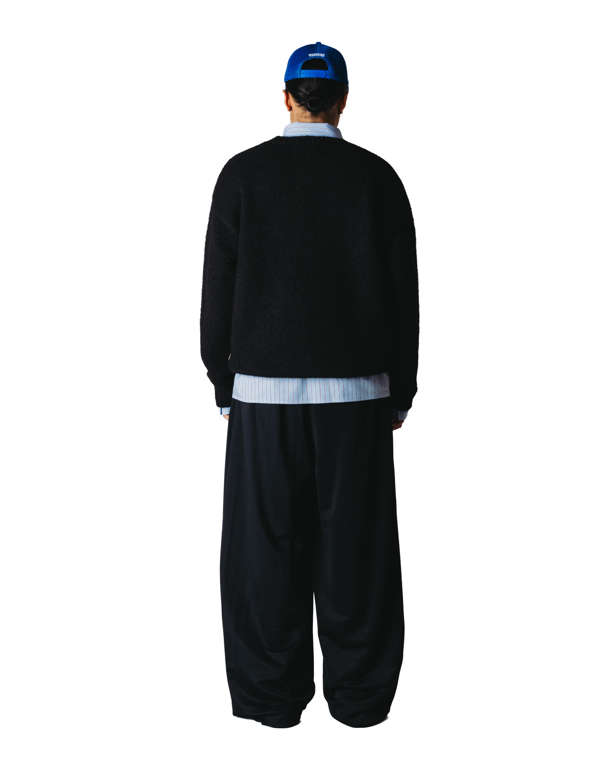 Woodbird WBKurt Mohairy Crew Knits Black