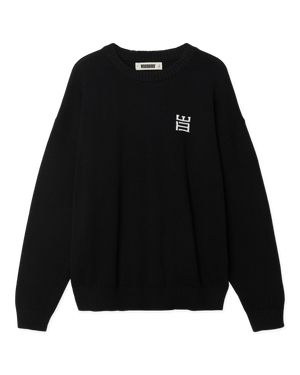 Woodbird WBKurt Stamp Base Knits Black