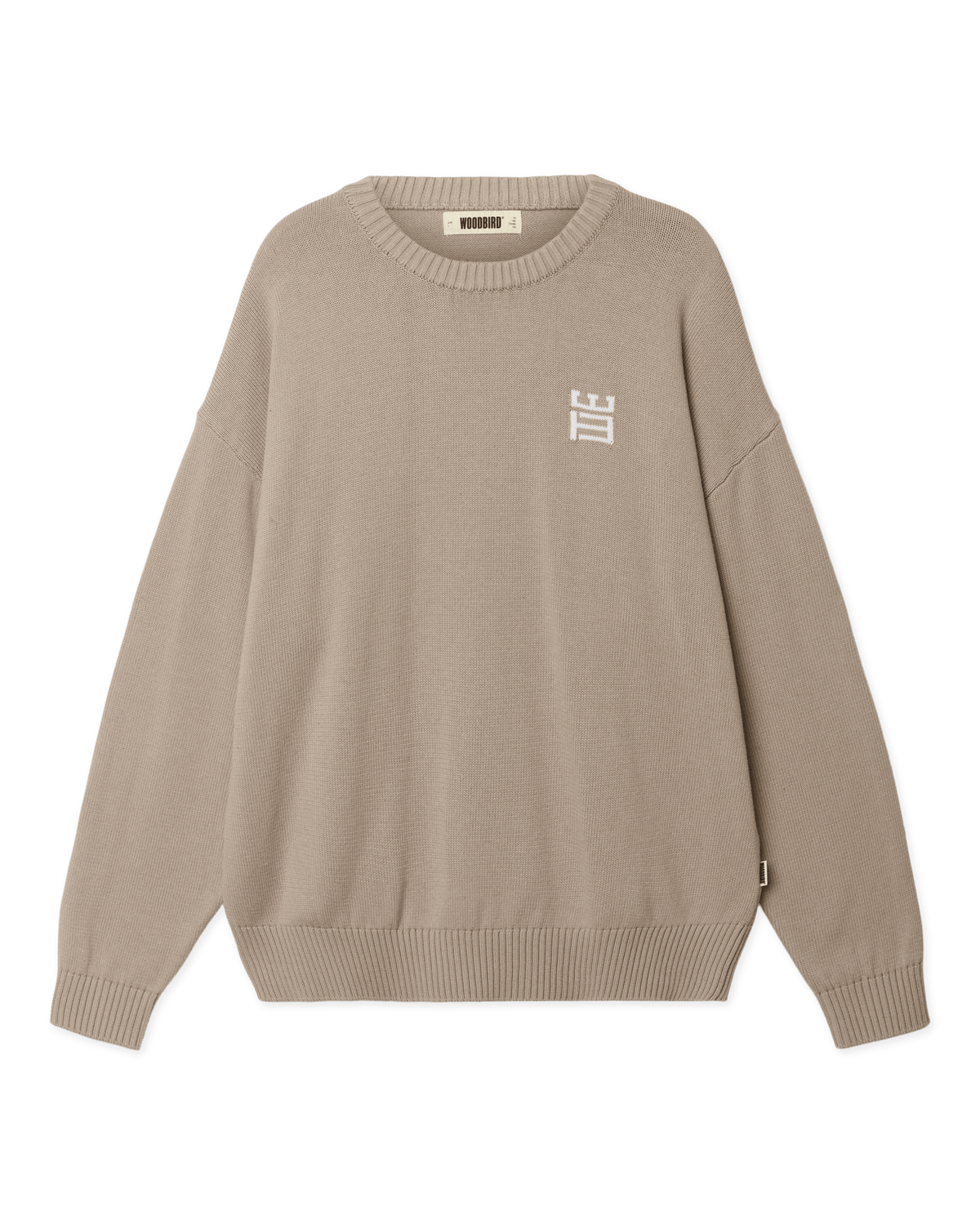 Woodbird WBKurt Stamp Base Knits Taupe