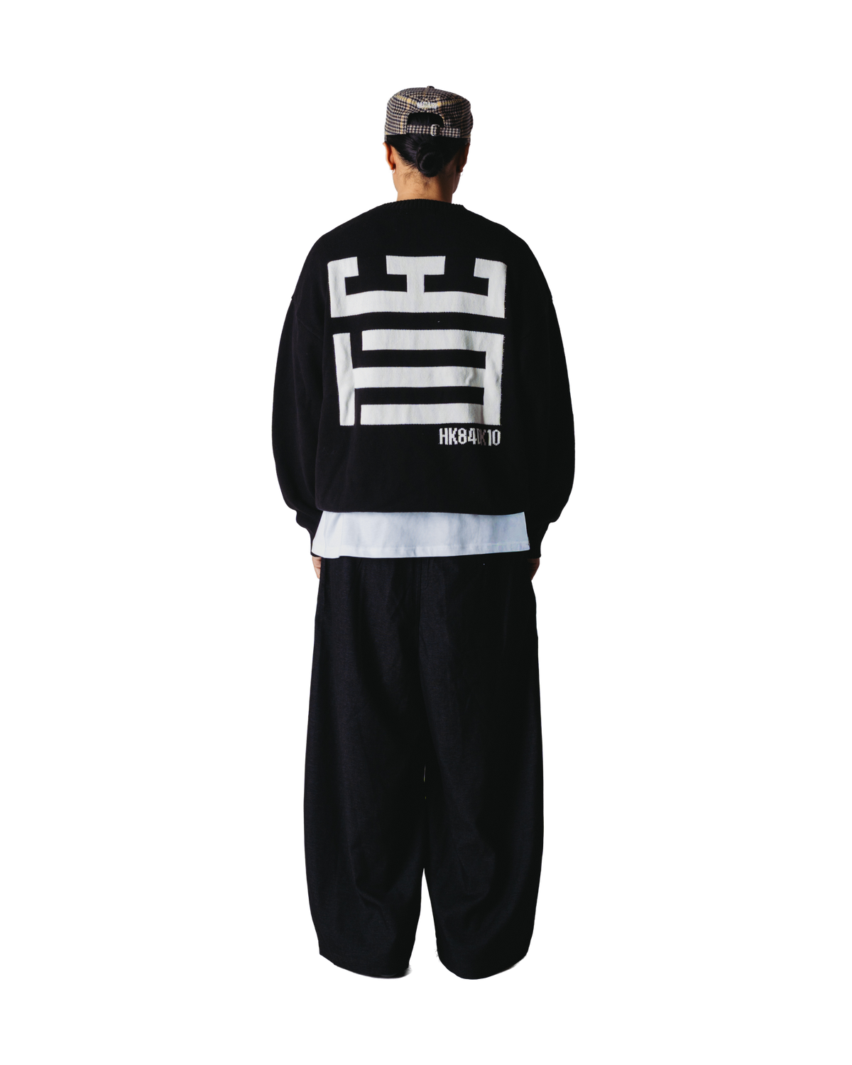 Woodbird WBKurt Stamp Crew Knits Black