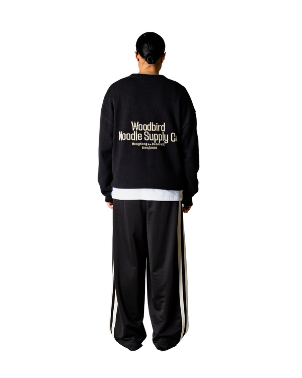 Woodbird WBKurt Supply Crew Knits Black