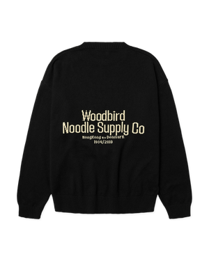 Woodbird WBKurt Supply Crew Knits Black