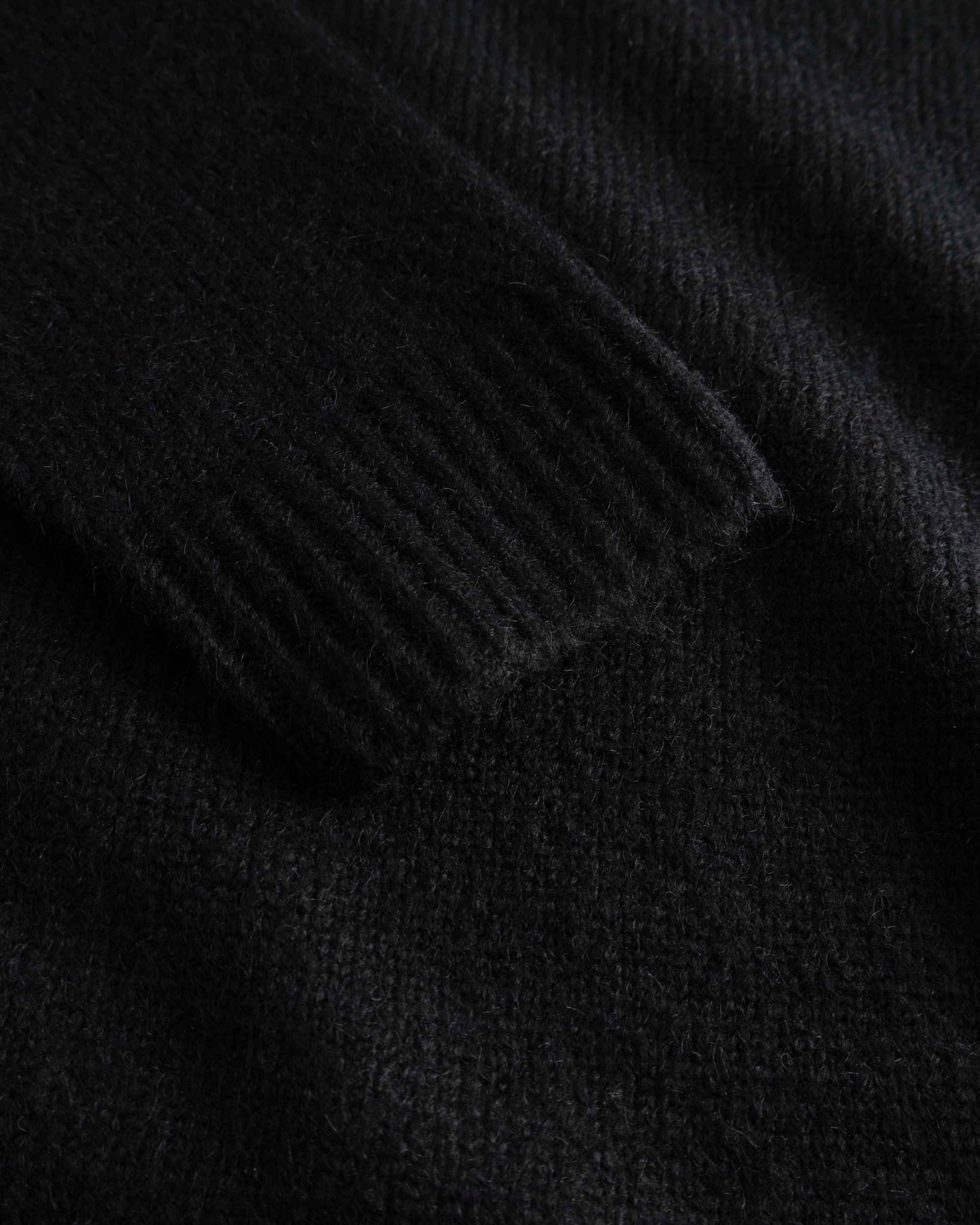 Woodbird WBKurt Whole Knit Knits Black