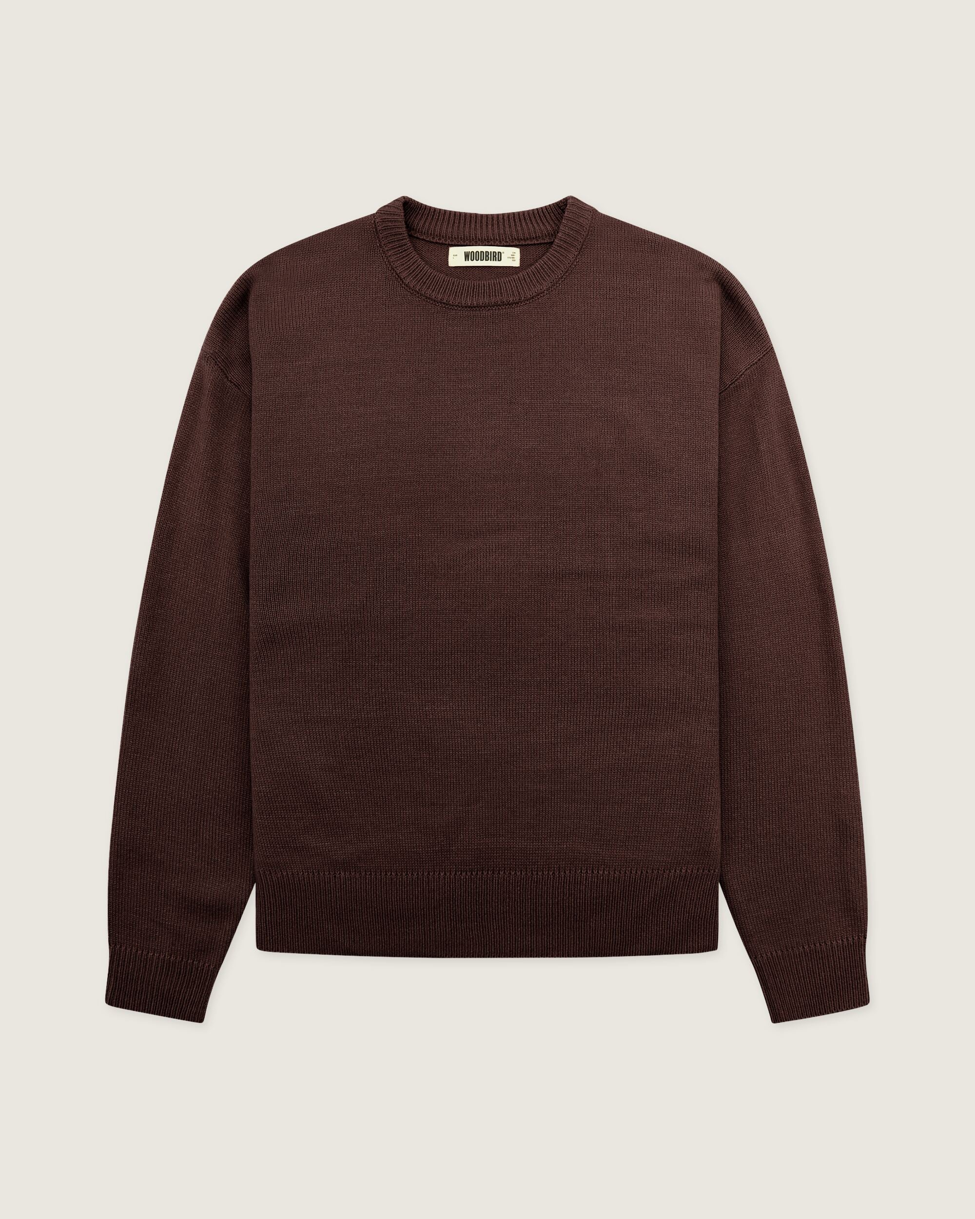 Woodbird WBKurt base Knit Knits Brown