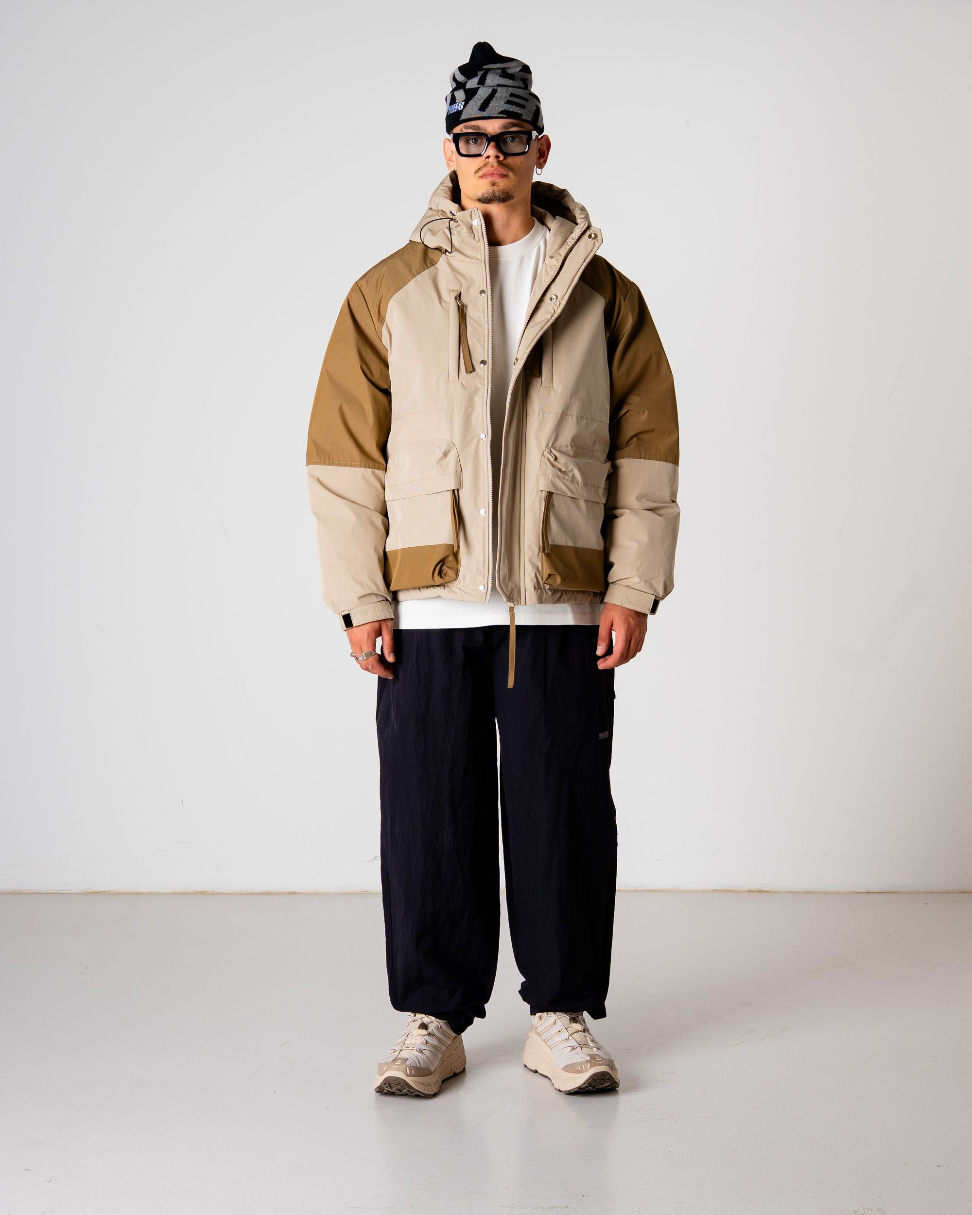 Woodbird WBLao Tech Jacket Outerwear Khaki