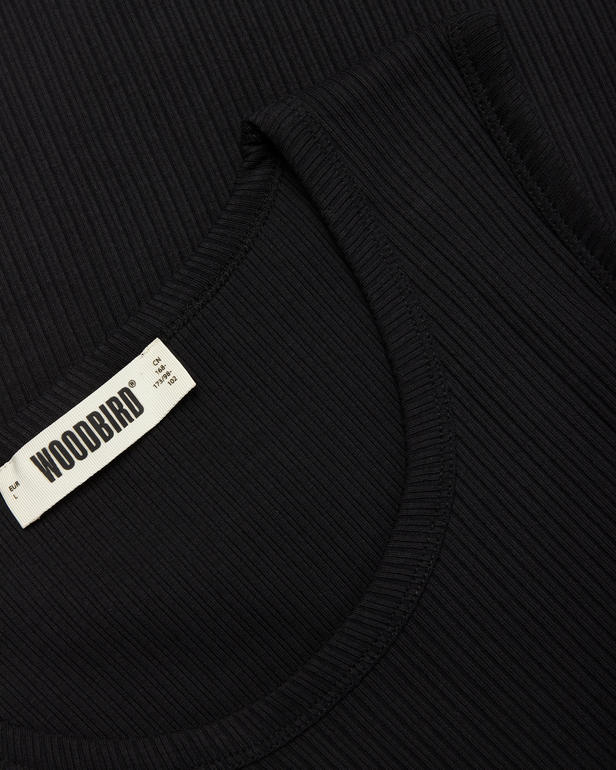 Woodbird WBLee Tank Top T-Shirts Black