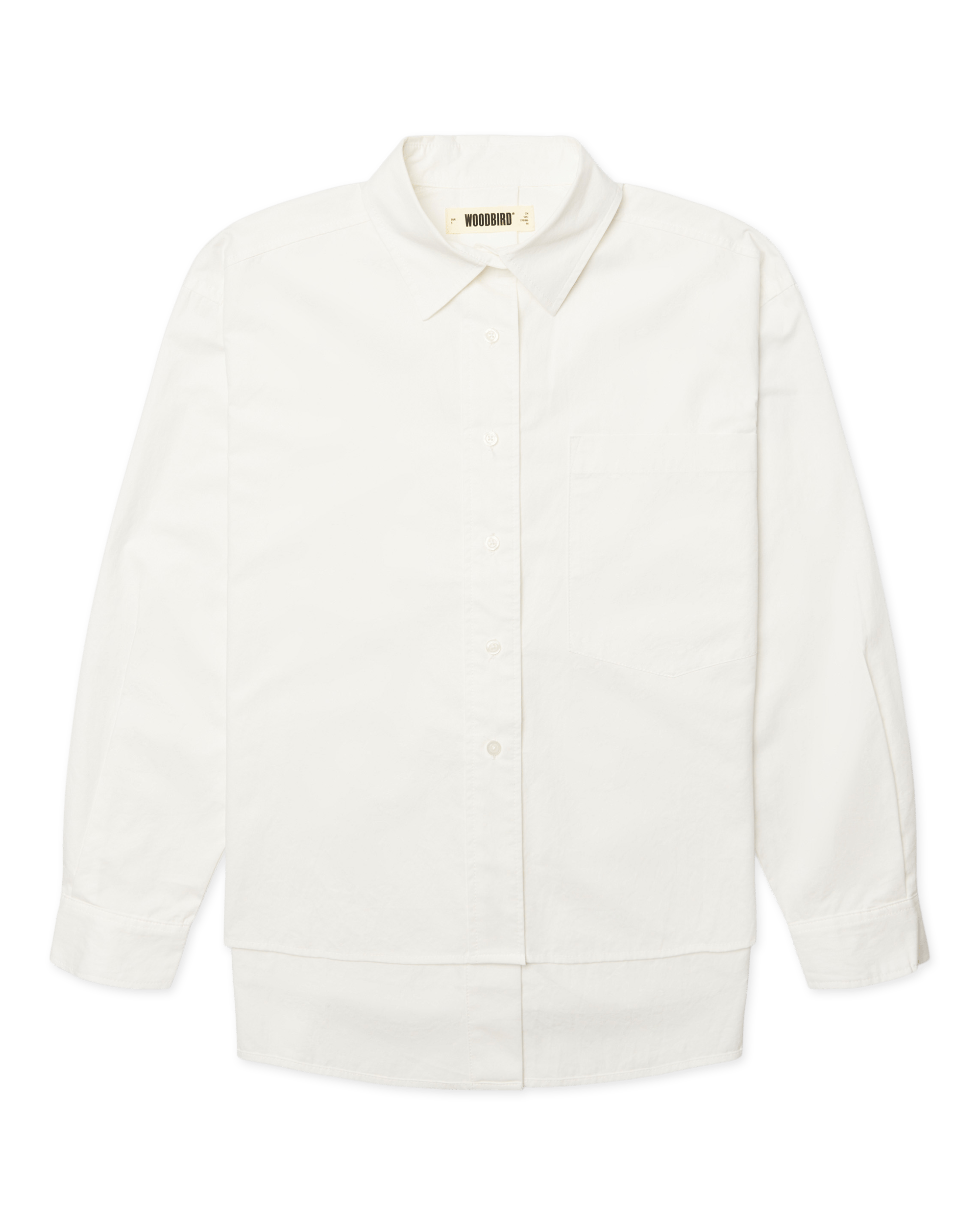 Woodbird Female WBLei OVZ Shirt Shirts White
