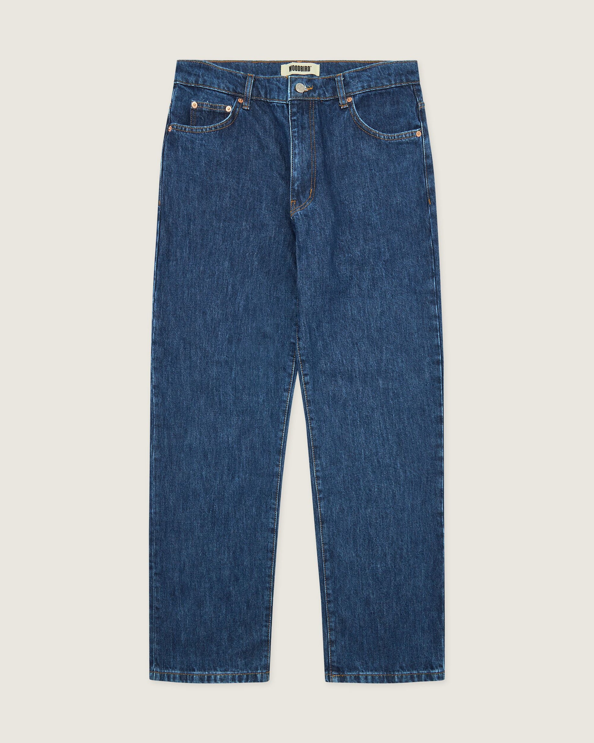 Woodbird WBLeroy 90's Rinse Jeans Jeans 90s Blue