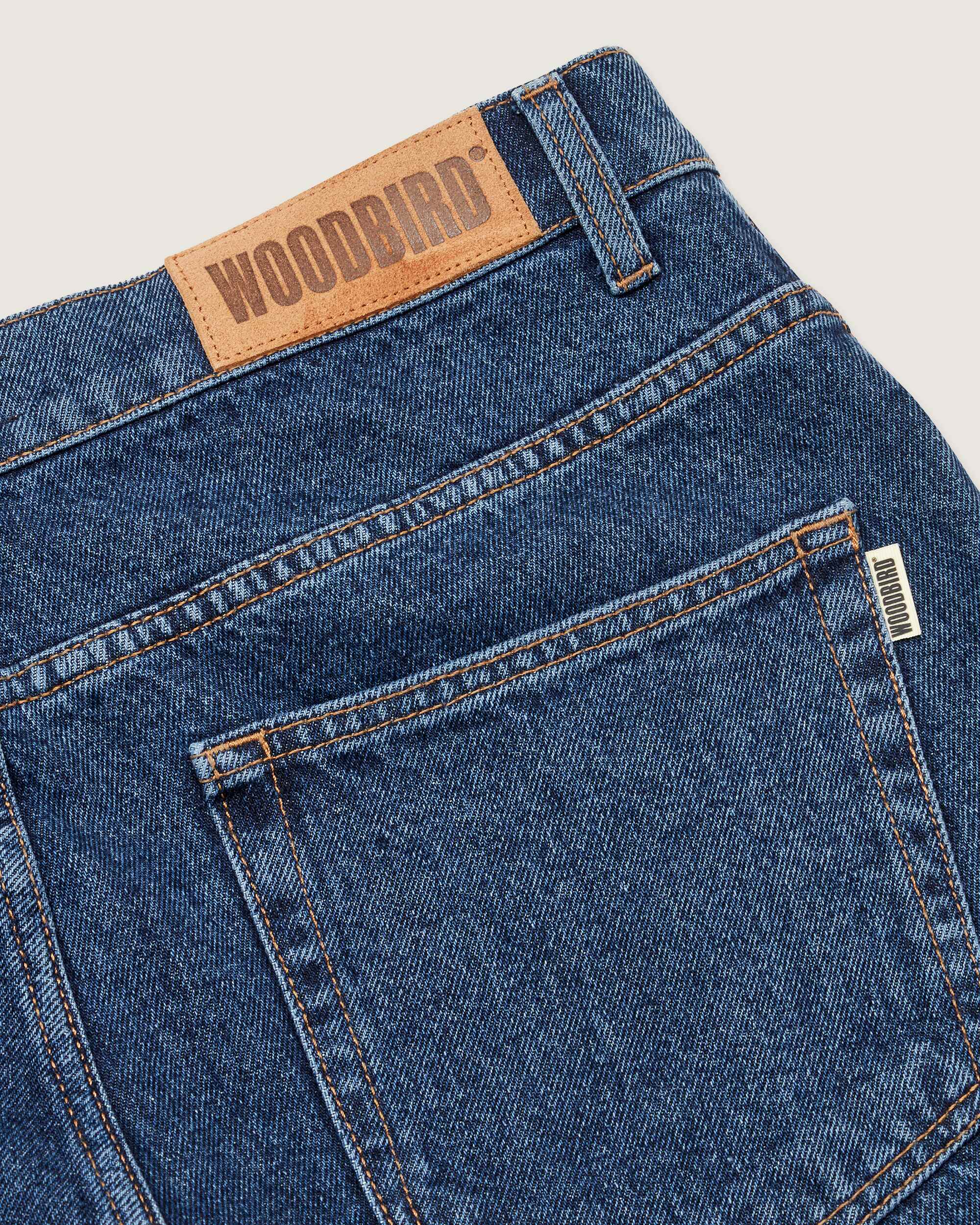 Woodbird WBLeroy 90s Rinse Jeans Jeans 90s Blue