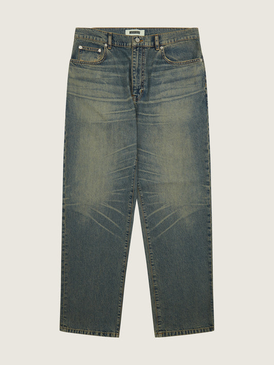 Woodbird WBLeroy Age Denim Jeans Washed Blue