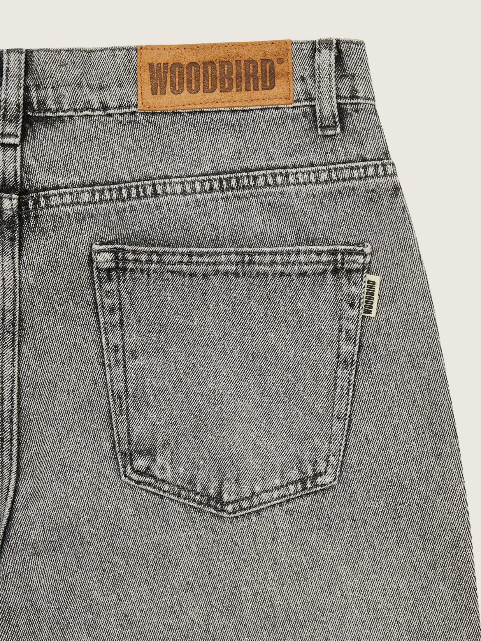 Woodbird Leroy Ash Grey Jeans Jeans Grey