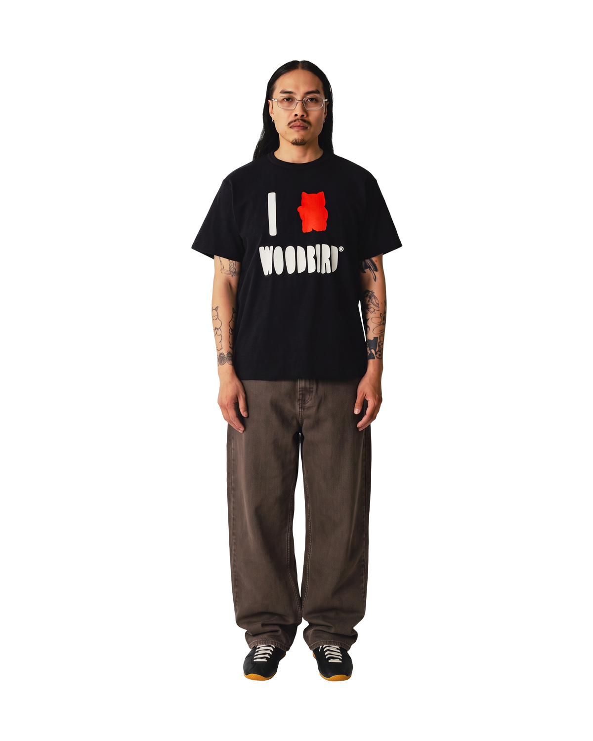 Woodbird WBLeroy Brown Jeans Jeans Washed Brown