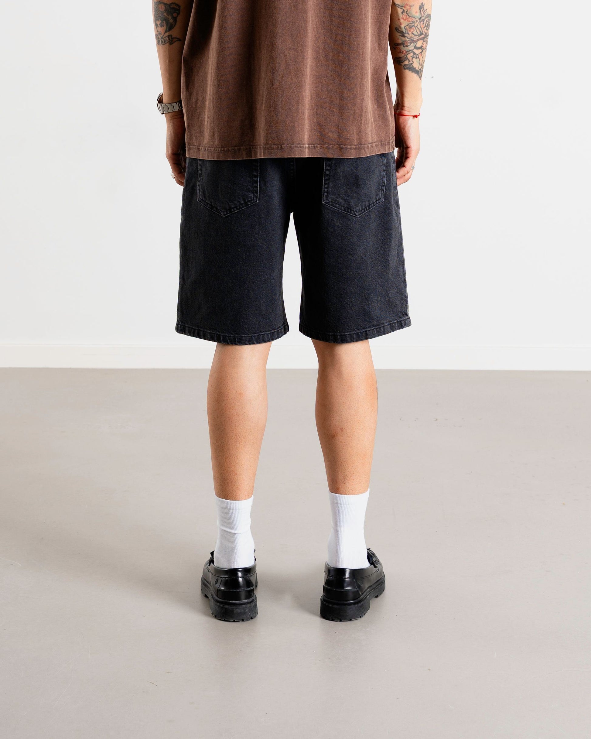 Woodbird WBLeroy Crow Shorts Shorts Black Vintage