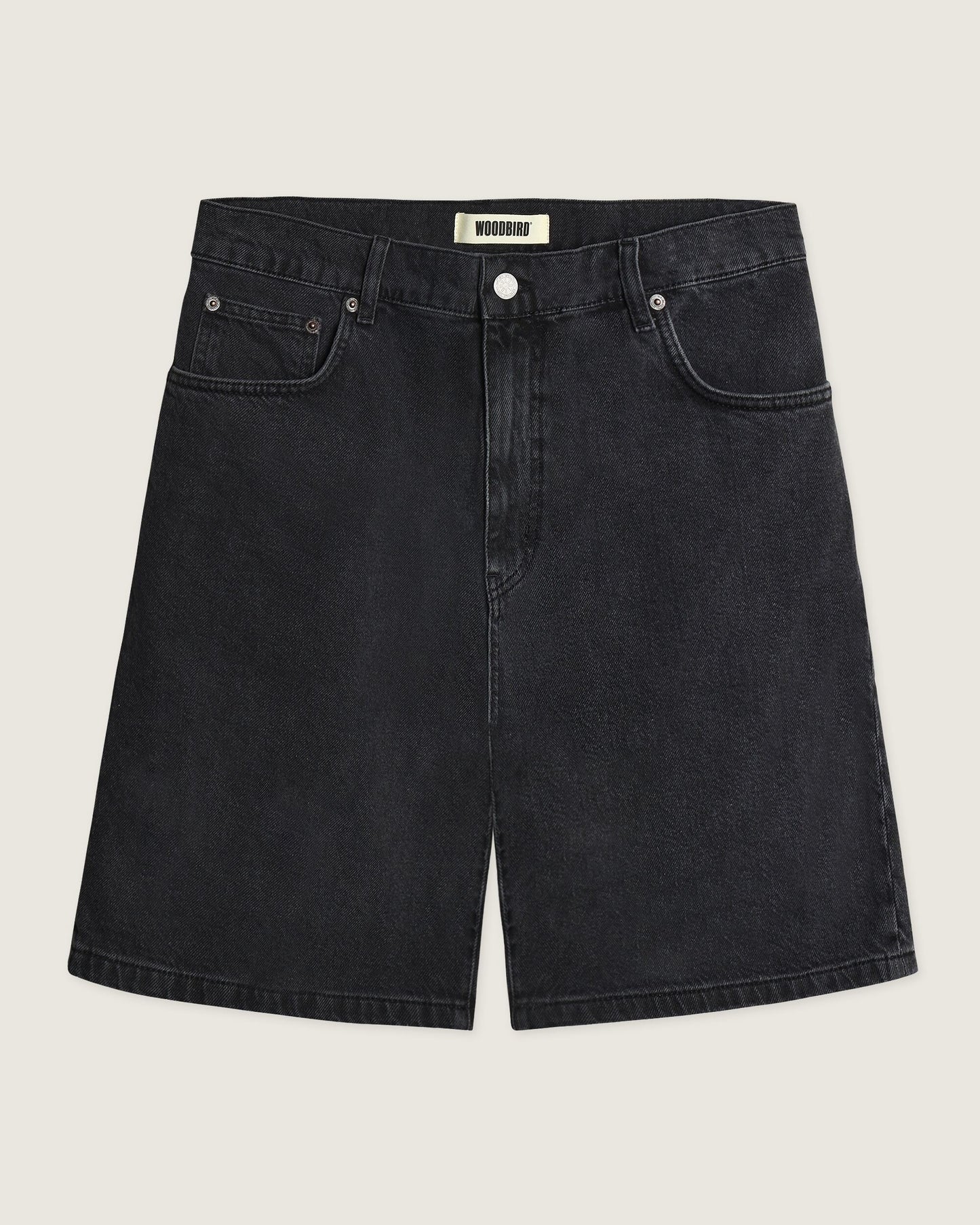 Woodbird WBLeroy Crow Shorts Shorts Black Vintage