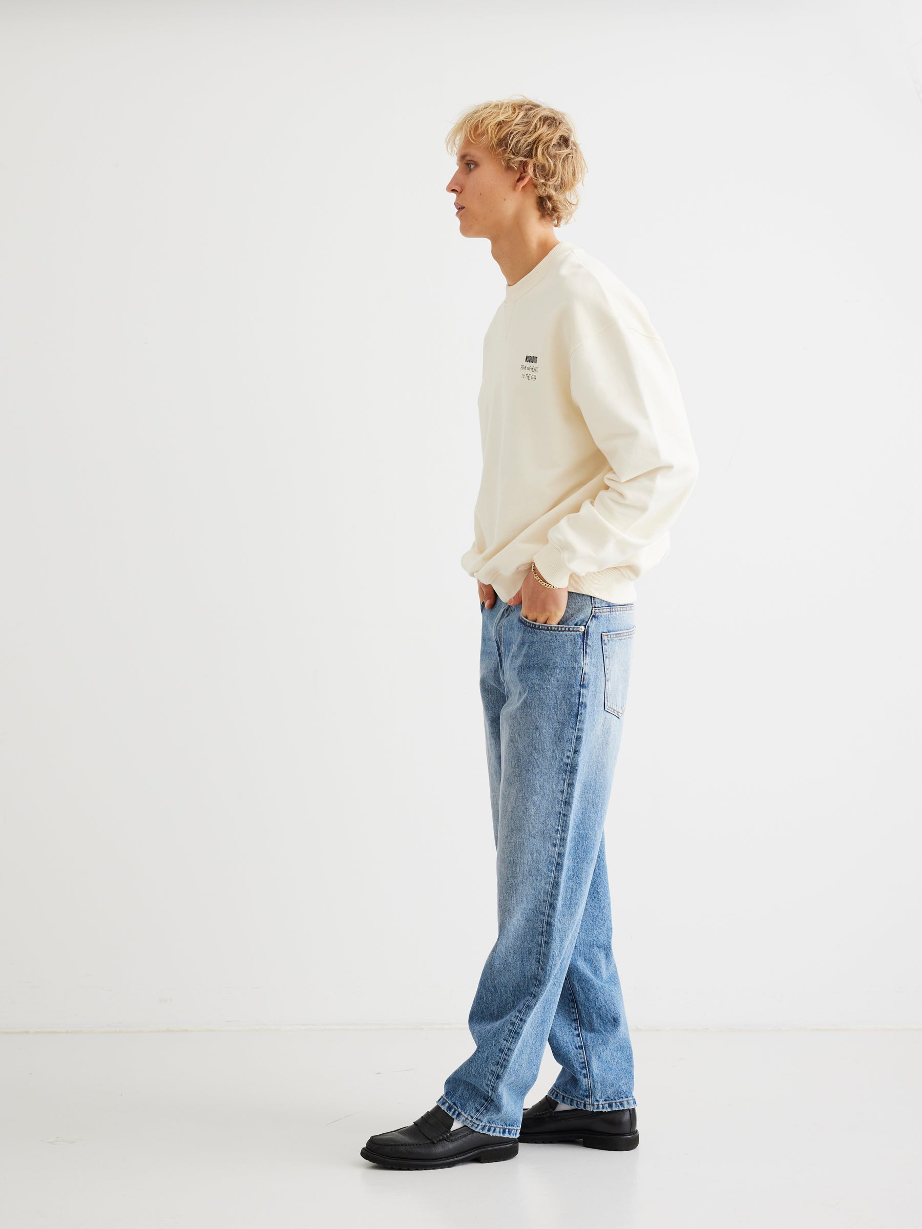 Woodbird WBLeroy Optic Jeans Jeans Optic Blue