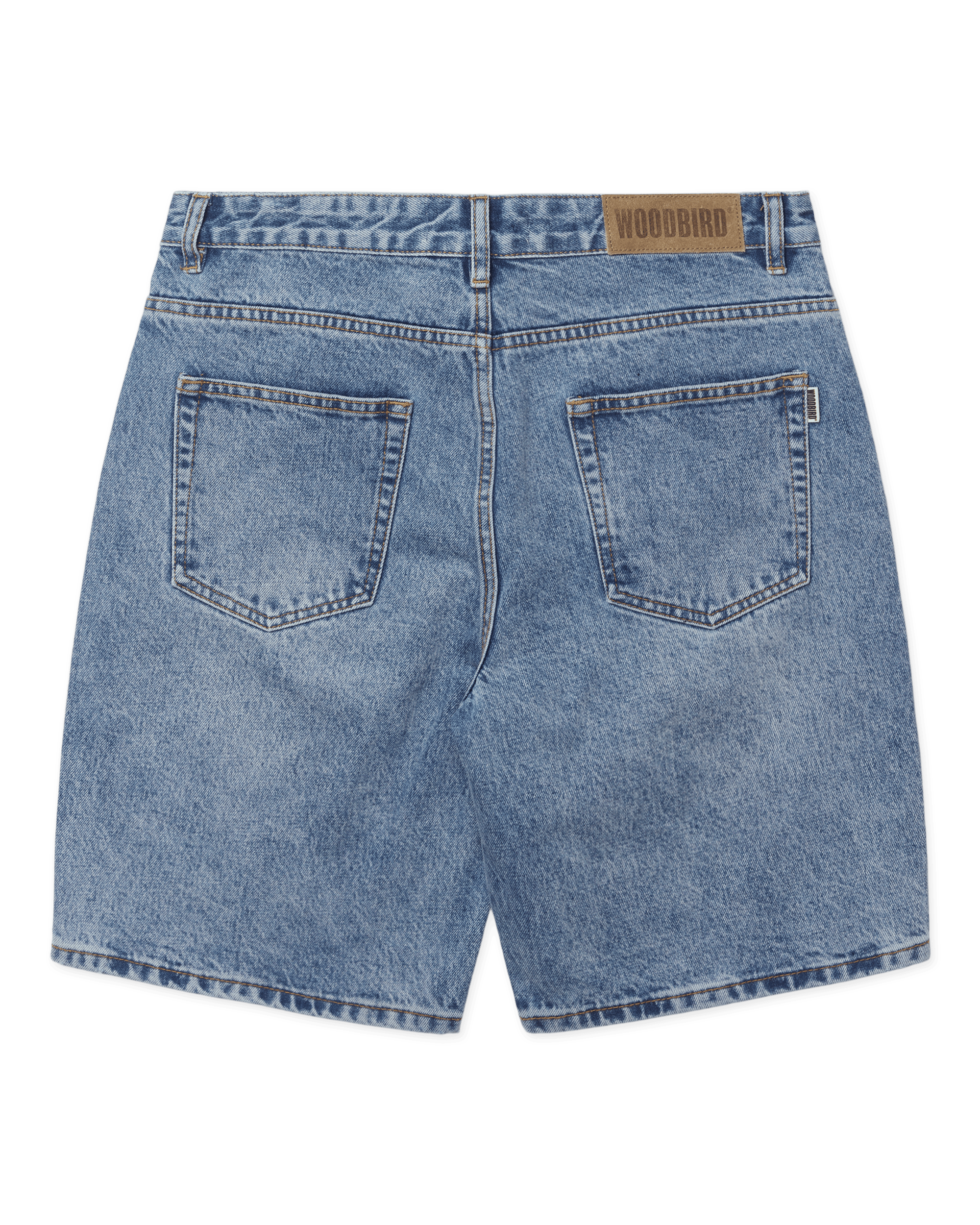 Woodbird WBLeroy Orig Shorts Shorts Blue Washed