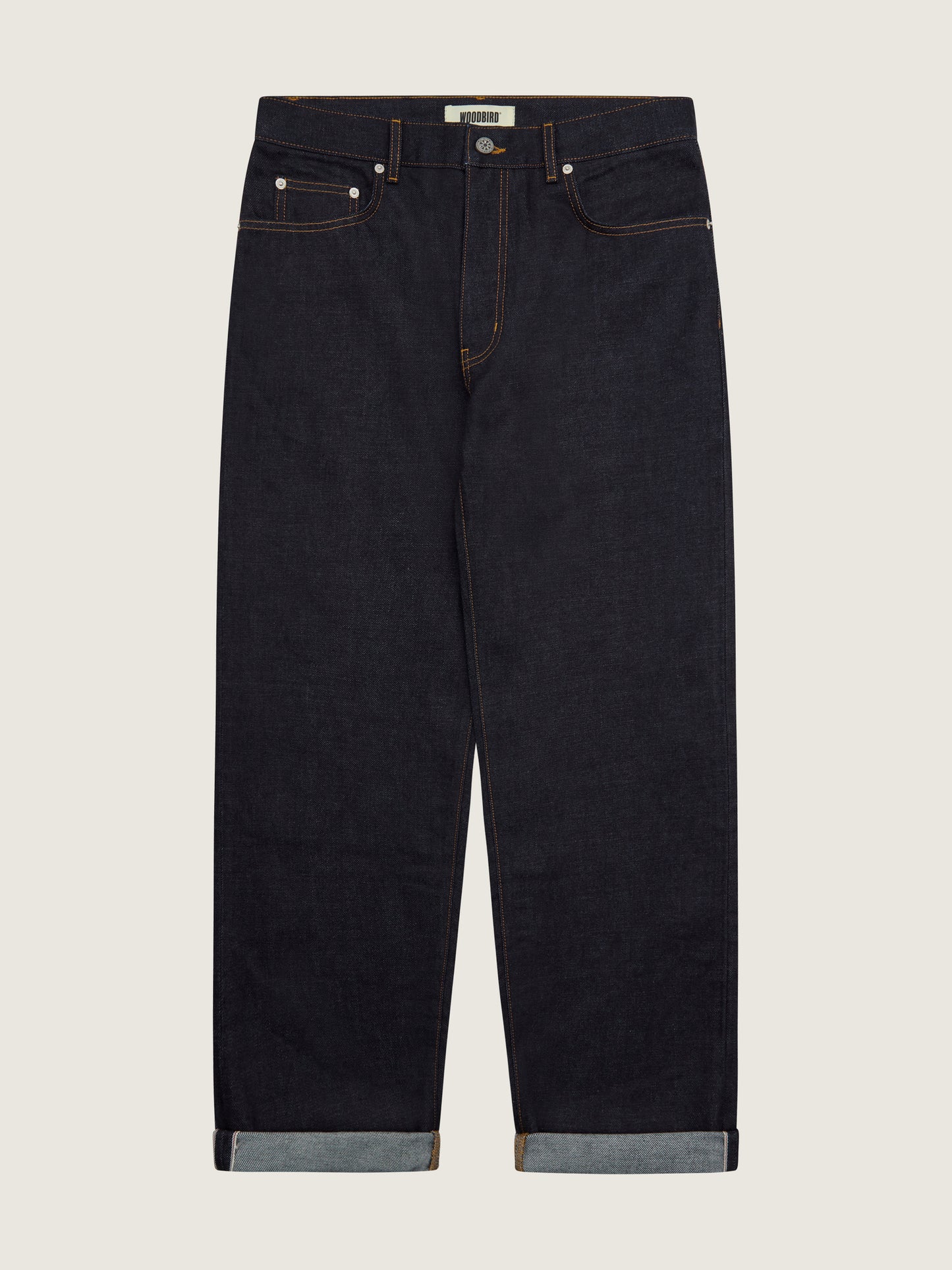 Woodbird WBLeroy Selvedge Jeans Jeans Washed Blue