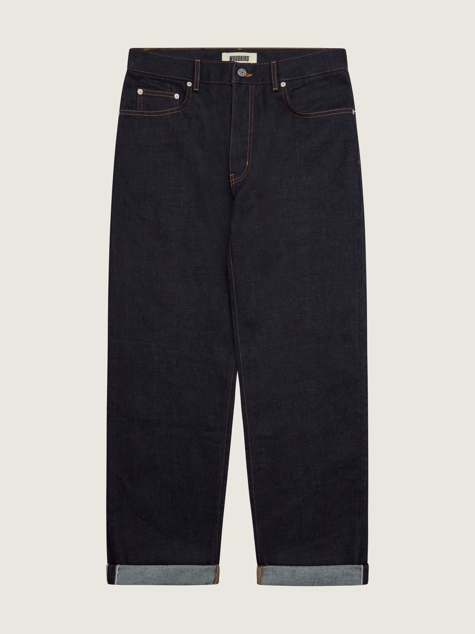 Woodbird WBLeroy Selvedge Jeans Jeans Washed Blue